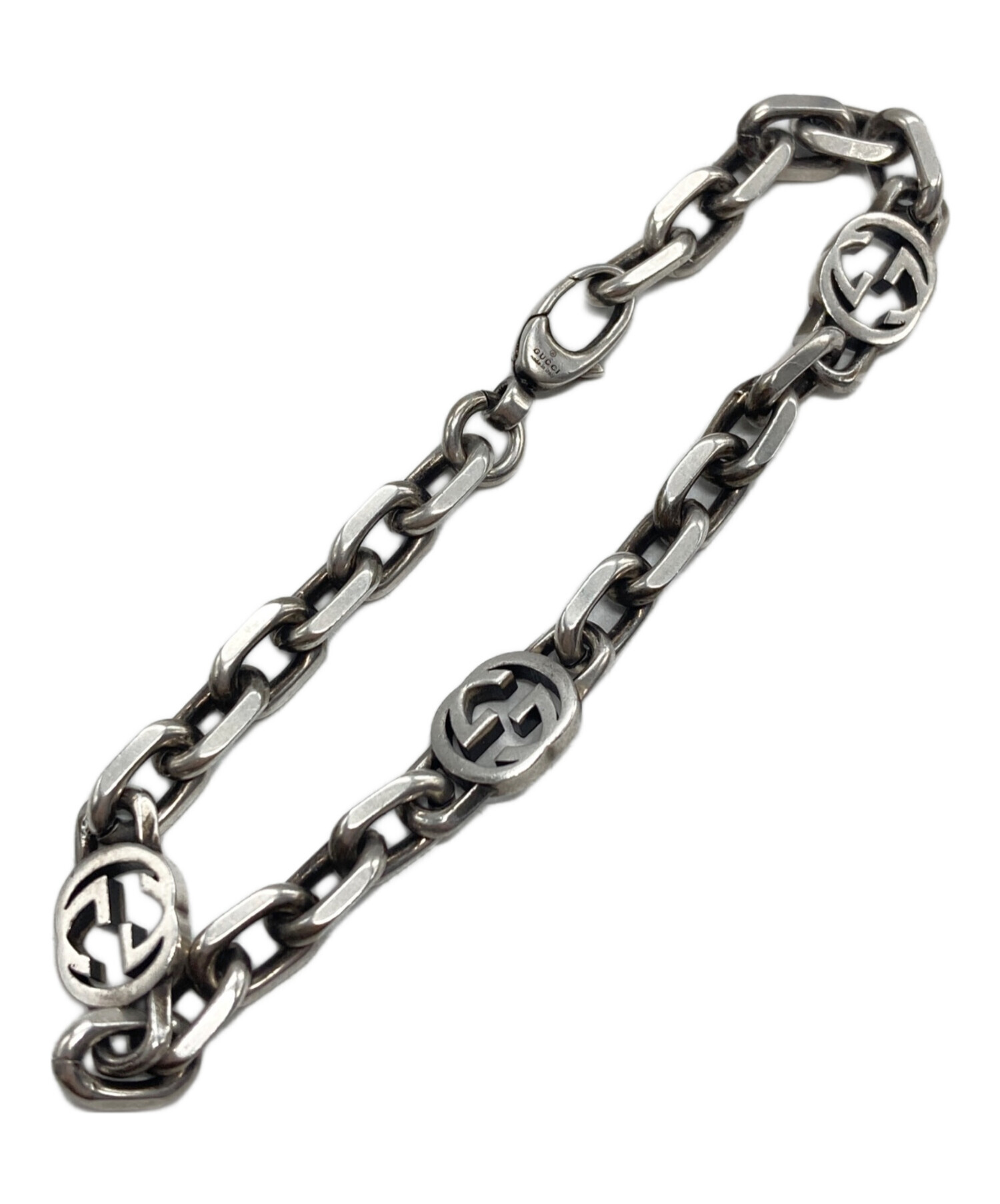 中古・古着通販】GUCCI (グッチ) インターロッキングG チェーン 