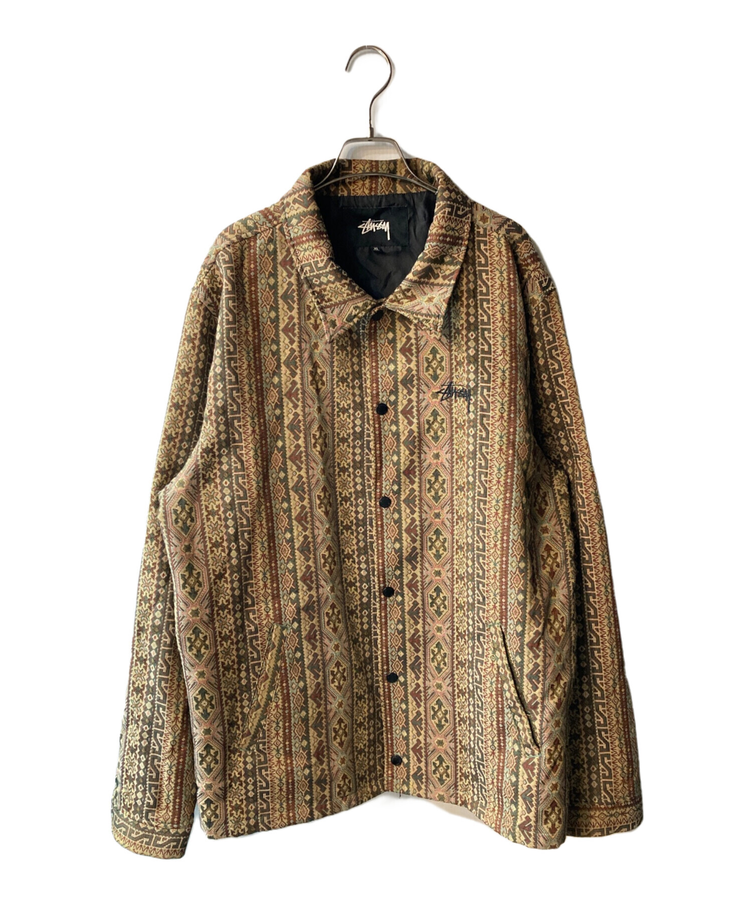 中古・古着通販】stussy (ステューシー) Tapestry Classic Coach 