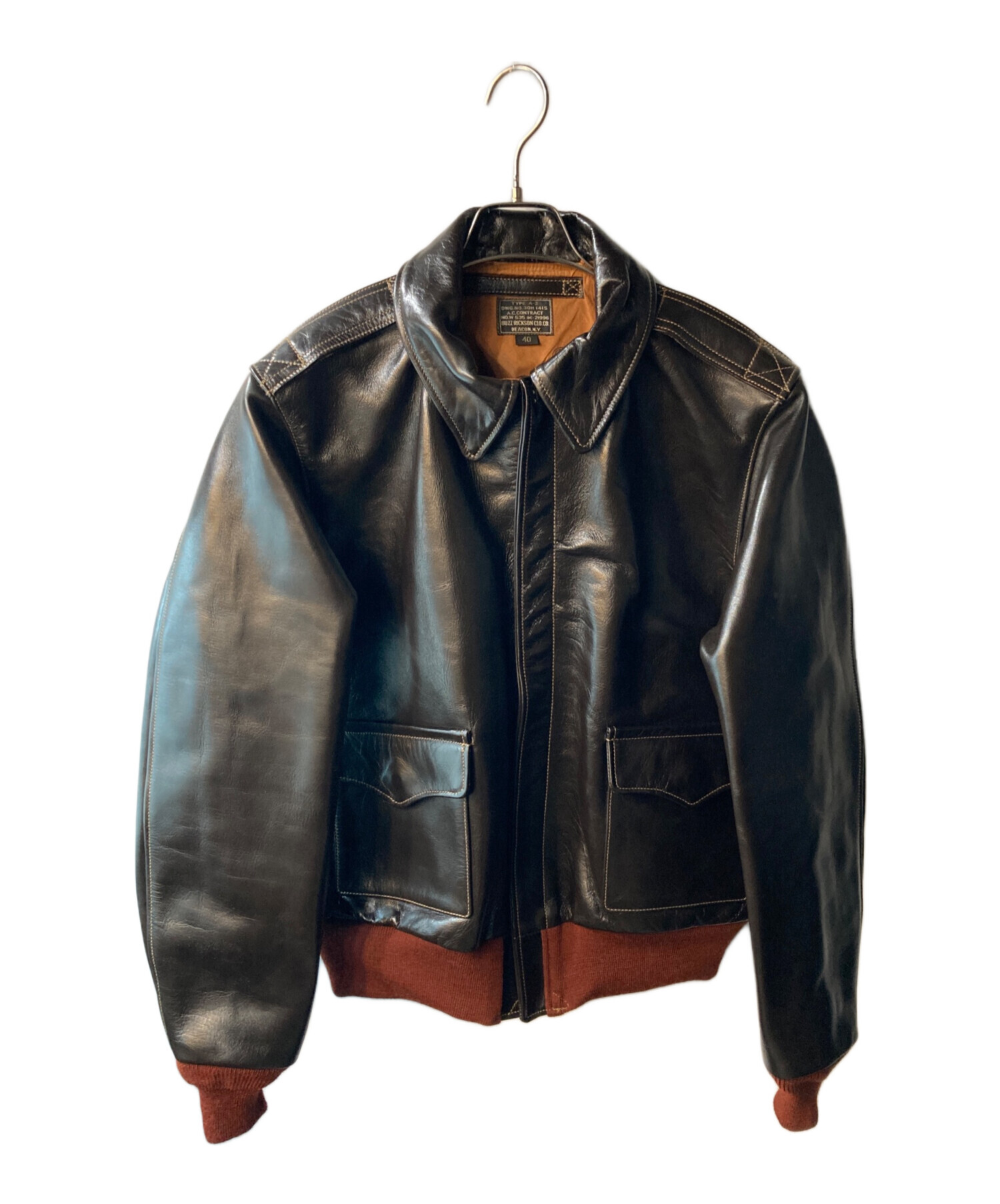 中古・古着通販】BUZZ RICKSON'S (バズリクソンズ) Type A-2 ブラウン