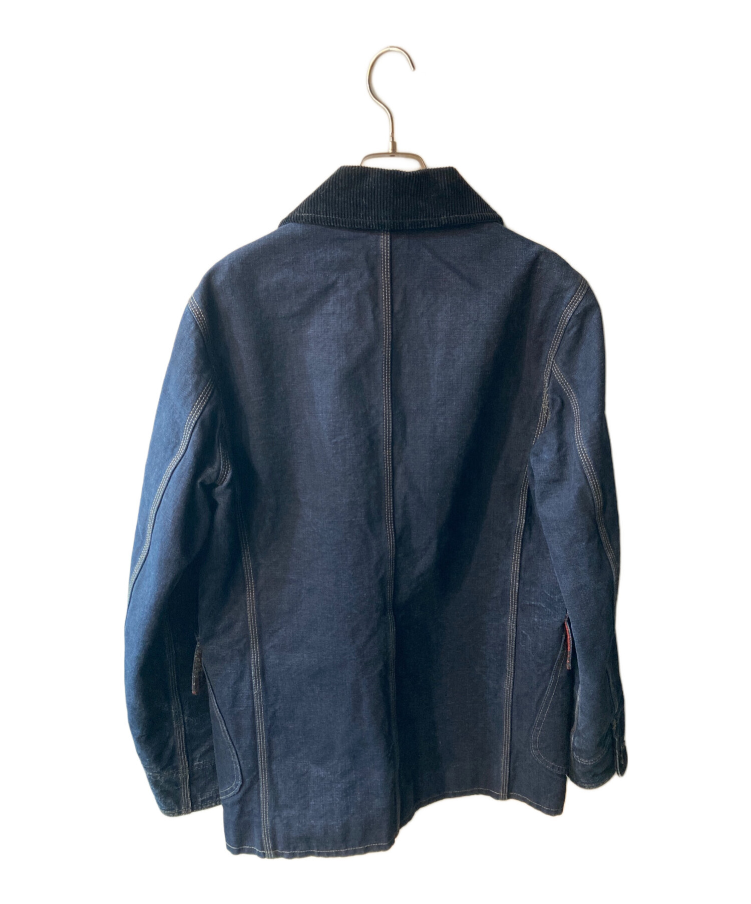 中古・古着通販】EIGHT G (エイトジー) カバーオール インディゴ