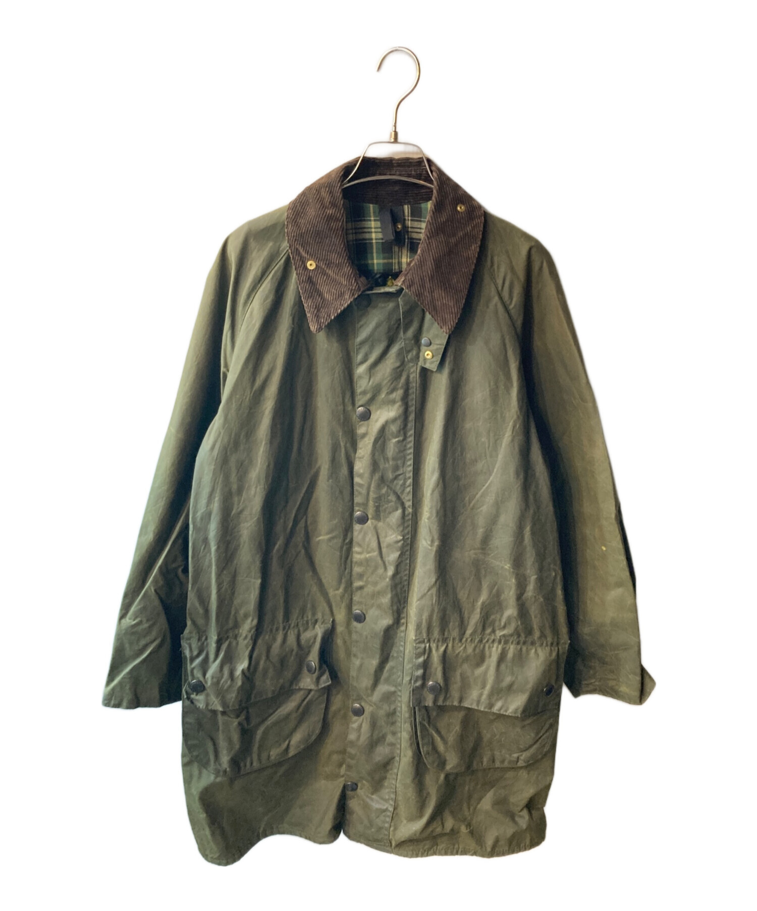 中古・古着通販】Barbour (バブアー) gamefair オイルドコート カーキ