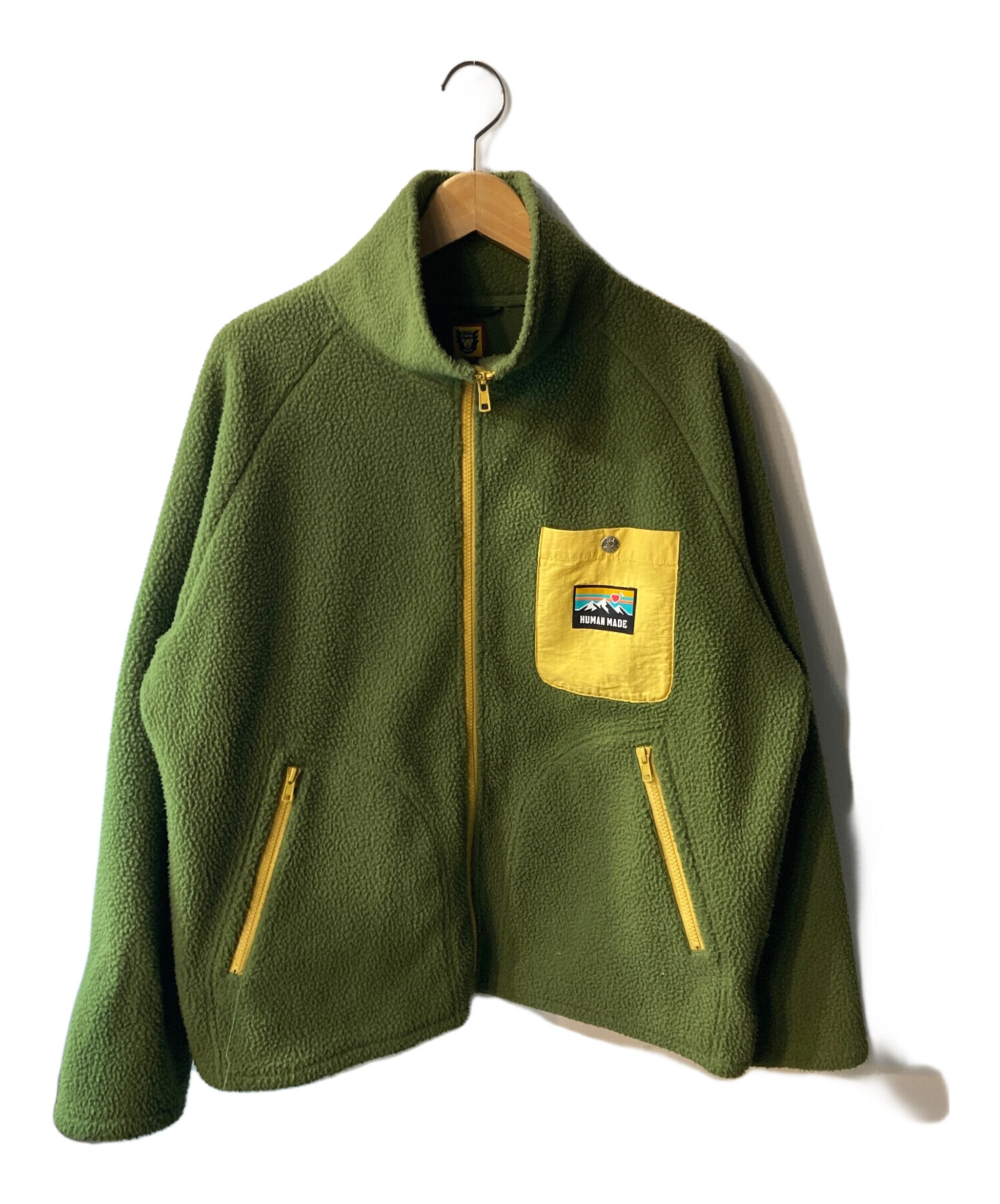 中古・古着通販】HUMAN MADE (ヒューマンメイド) フリースジャケット