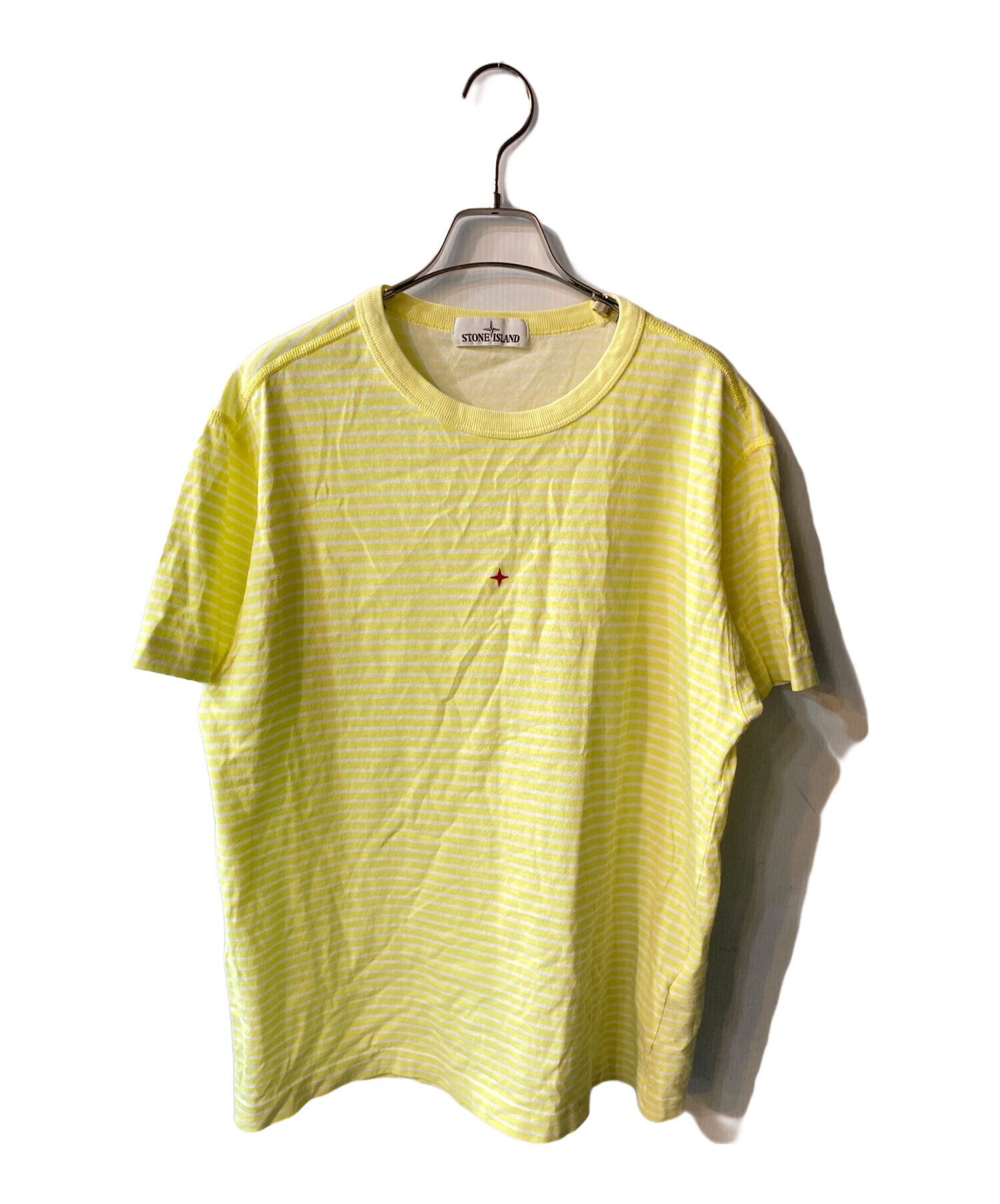 中古・古着通販】STONE ISLAND (ストーンアイランド) Tシャツ イエロー 