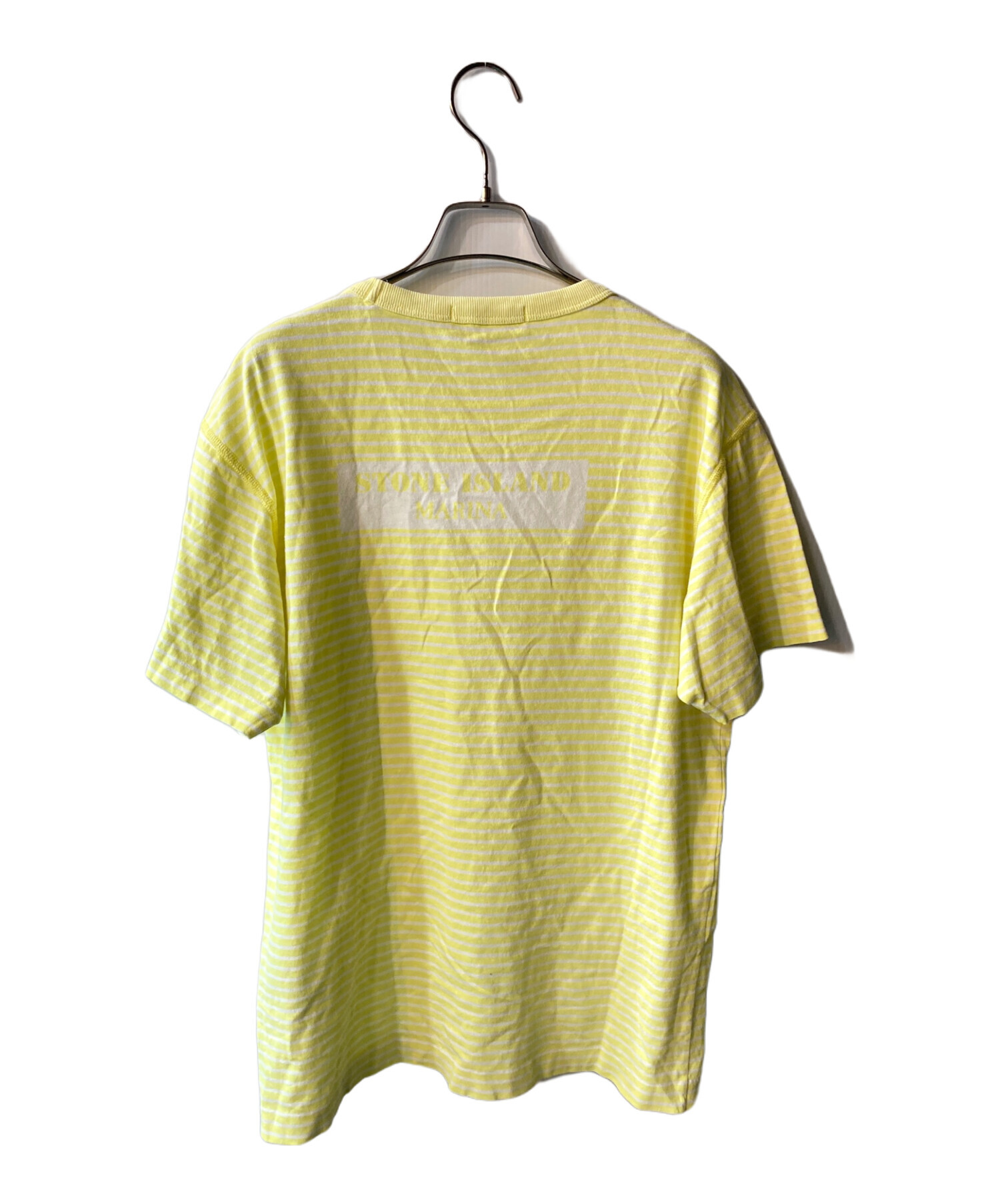 中古・古着通販】STONE ISLAND (ストーンアイランド) Tシャツ イエロー 