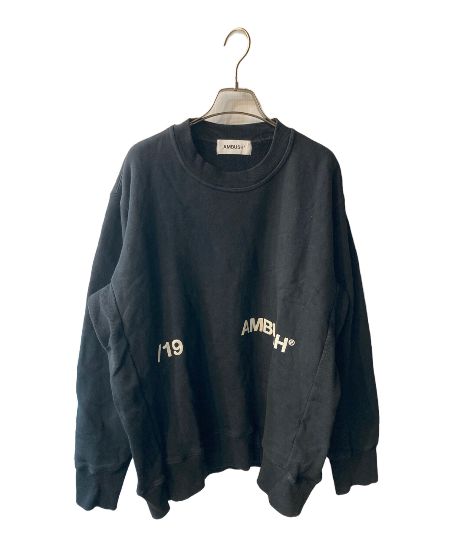 中古・古着通販】AMBUSH (アンブッシュ) スウェット ブラック サイズ:3 