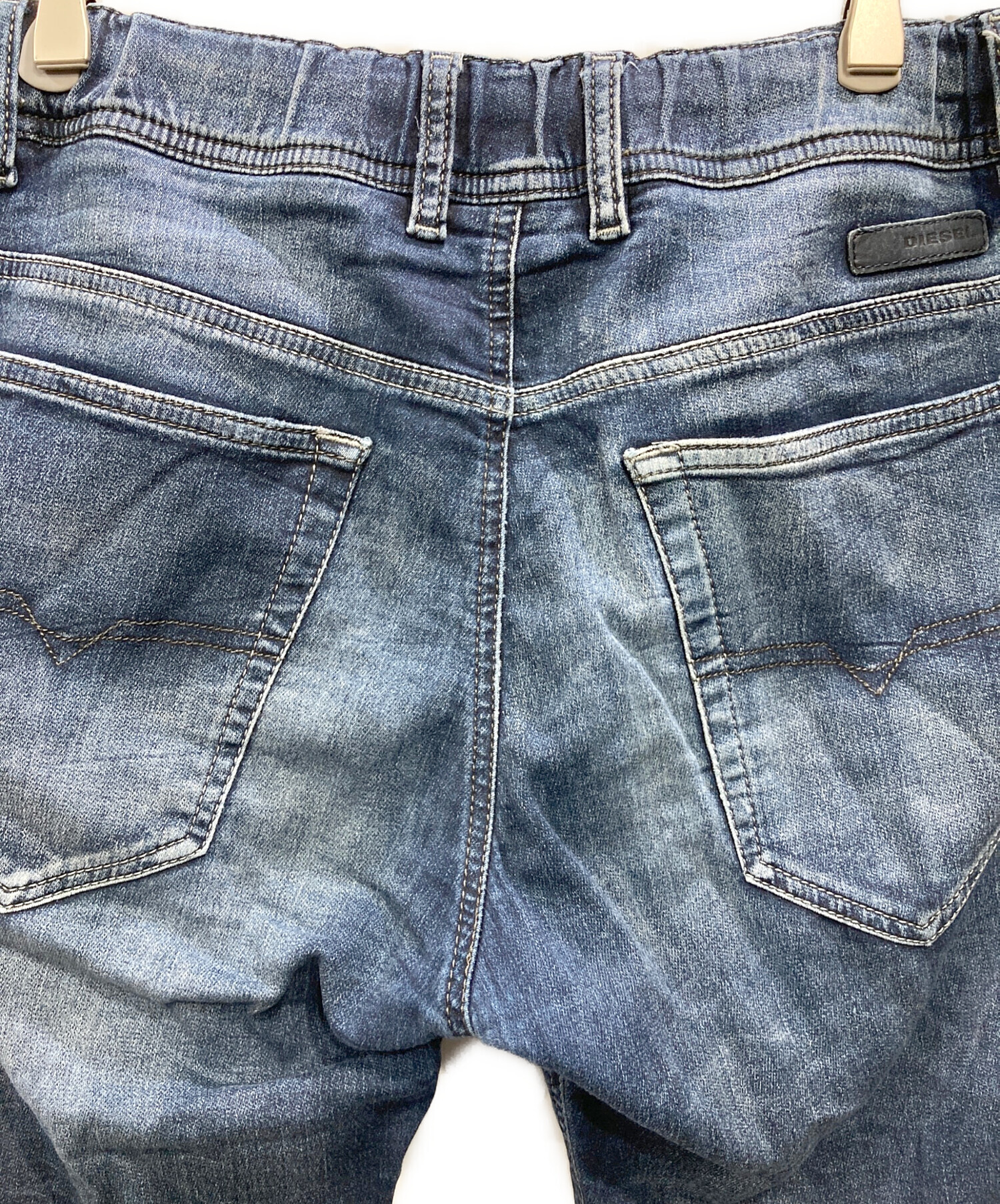 中古・古着通販】DIESEL (ディーゼル) ジョグデニムジョガーパンツ