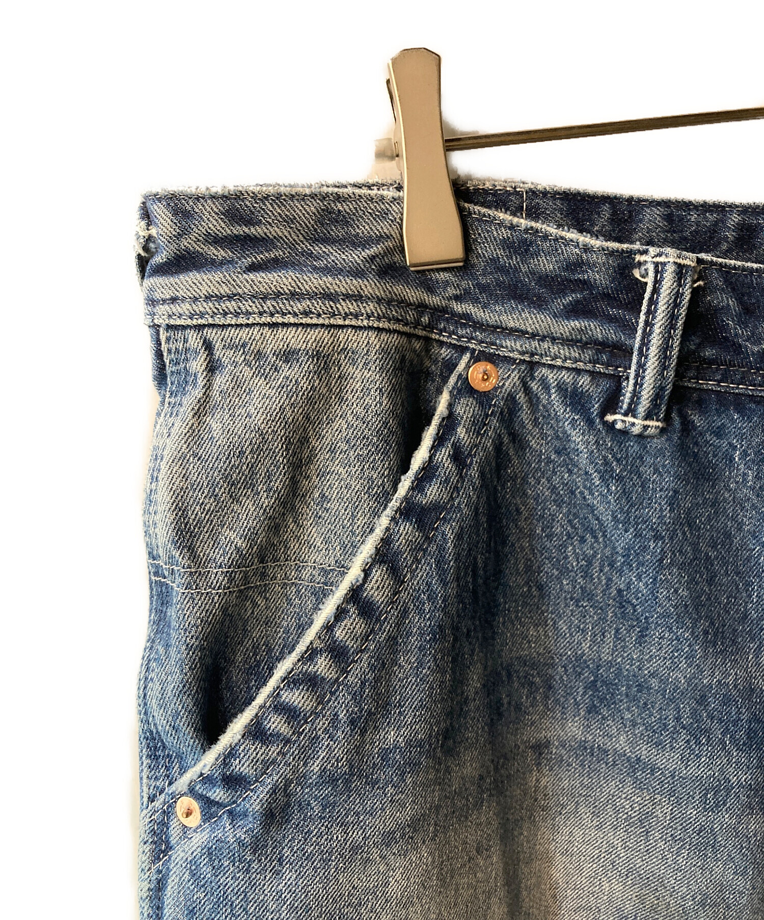 中古・古着通販】EVISU (エヴィス) WASHED AND DISTRESSED DAICOCK