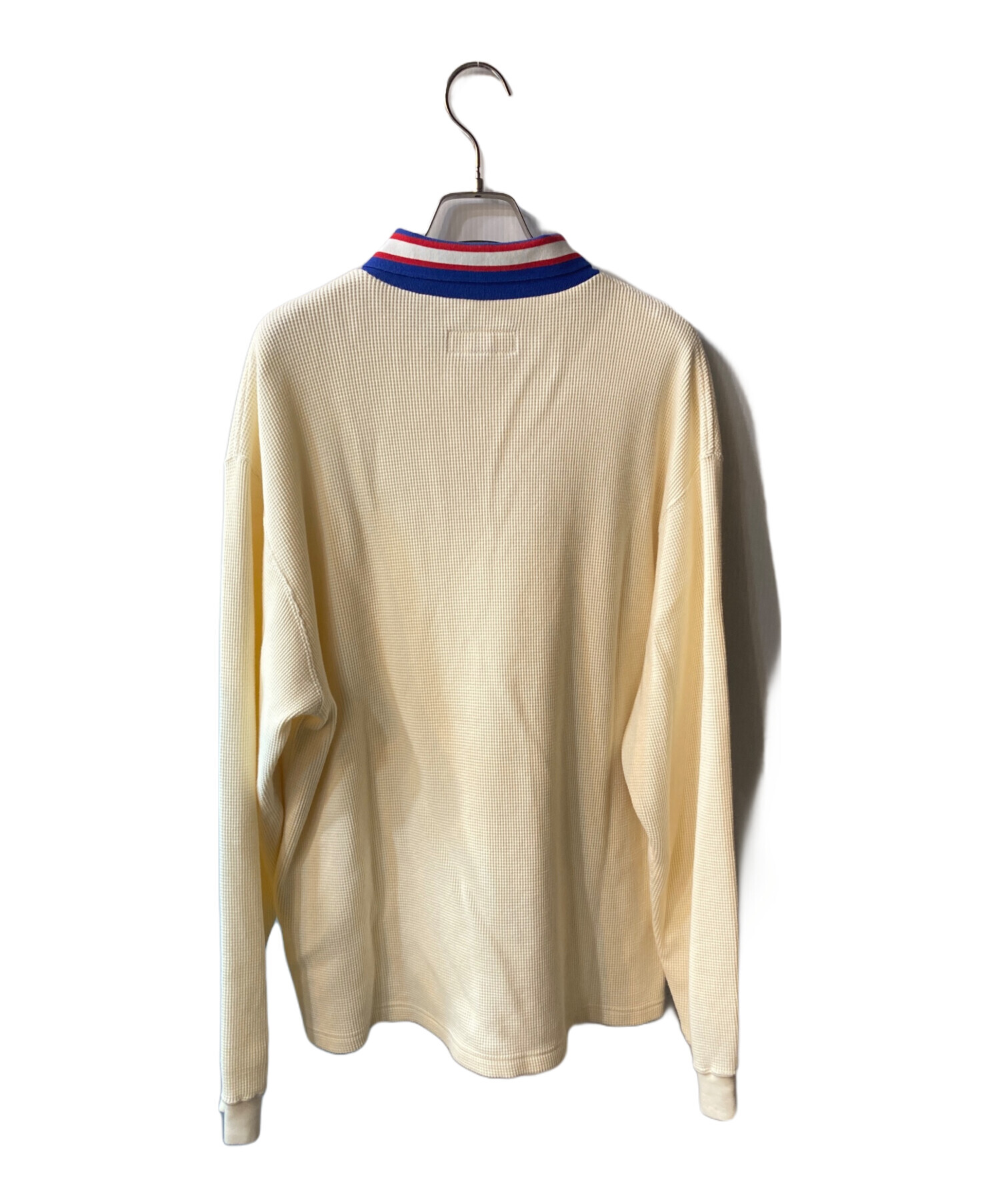 中古・古着通販】Supreme (シュプリーム) Thermal L/S Polo ベージュ 