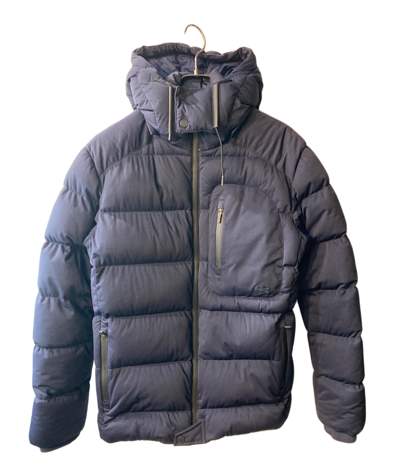 中古・古着通販】LACOSTE (ラコステ) ダウンジャケット ネイビー
