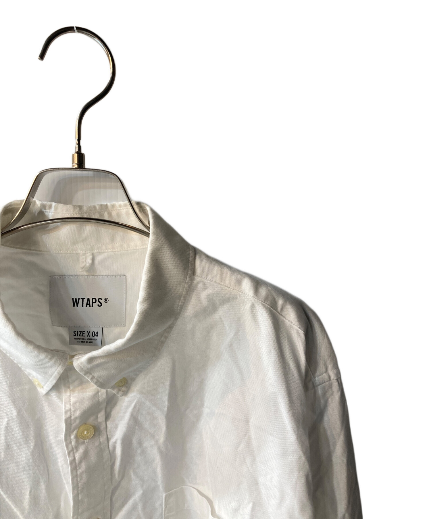 WTAPS THOMAS MASON トーマスメイソン242TQDT-SHM02 Wtaps x Thomas mason 242TQDT-SHM02 BD 03 /LS/COTTON. BROADCLOTH