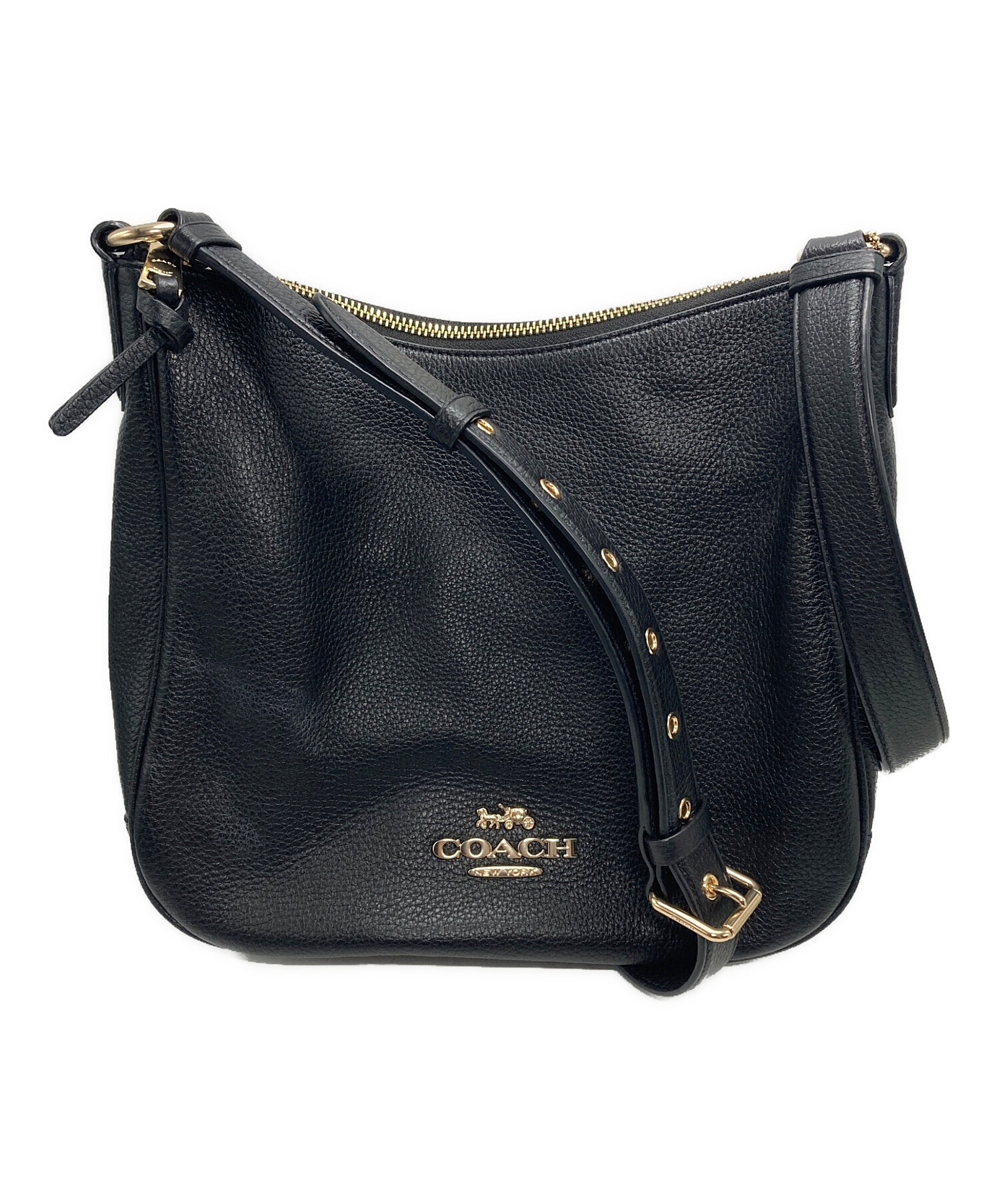 中古・古着通販】COACH (コーチ) エリー ファイル バッグ ブラック 