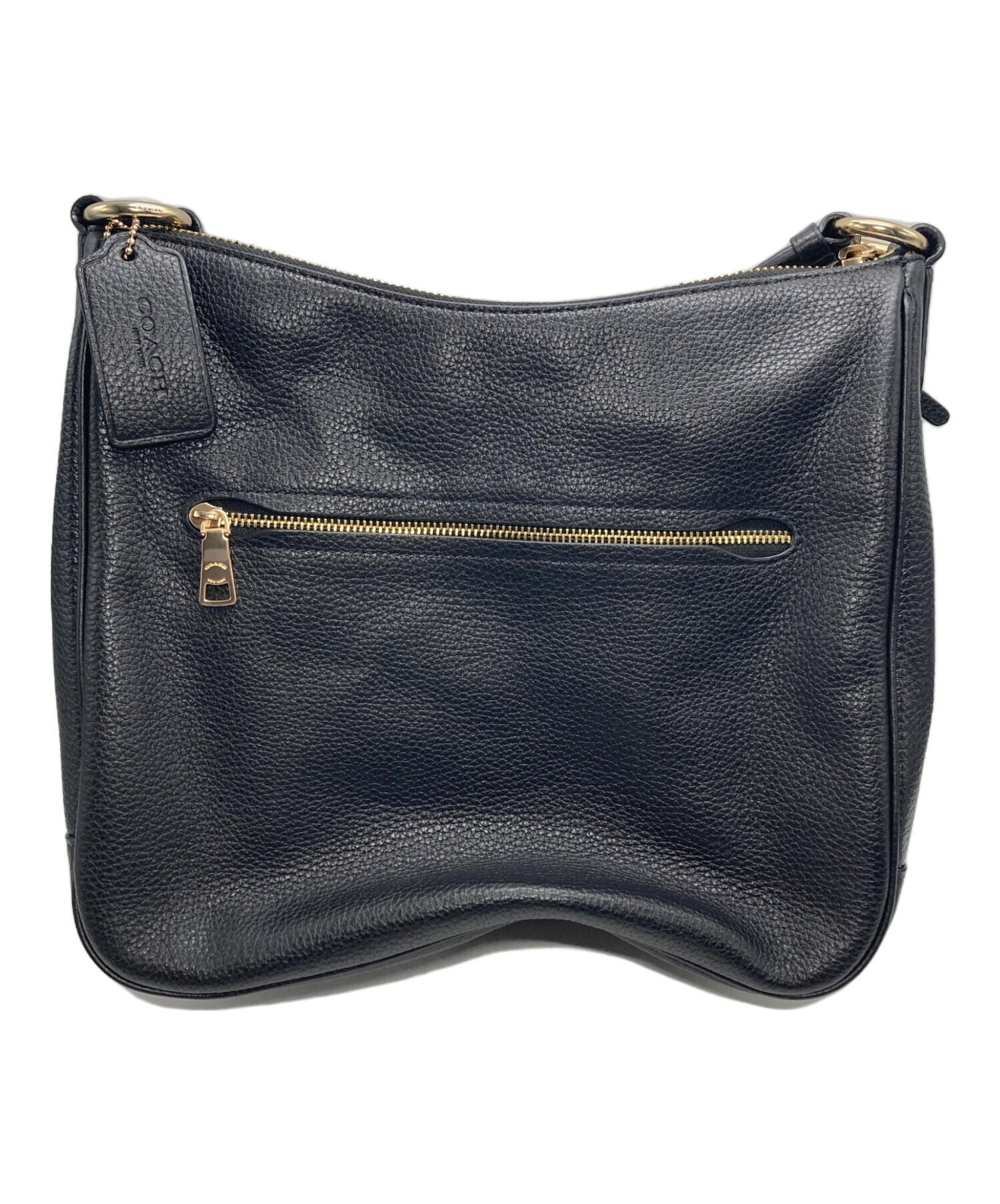 中古・古着通販】COACH (コーチ) エリー ファイル バッグ ブラック