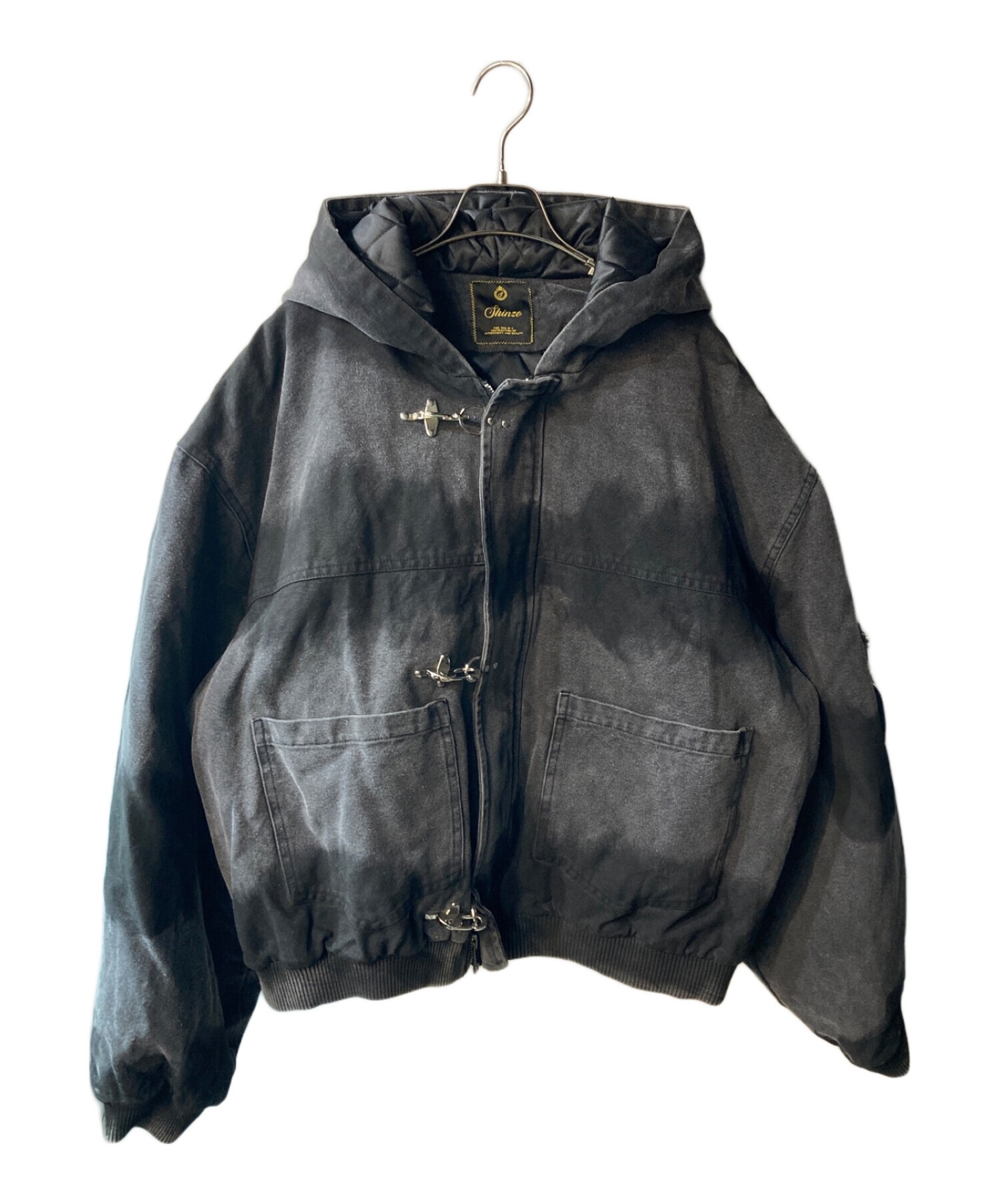 中古・古着通販】SHINZO (シンゾウ) 15oz canvas clasp bomber jacket