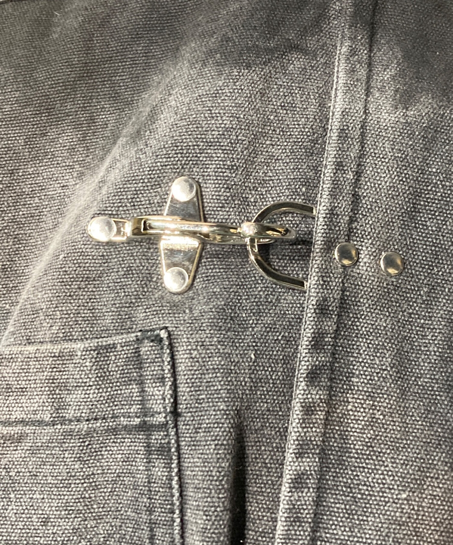 中古・古着通販】SHINZO (シンゾウ) 15oz canvas clasp bomber jacket