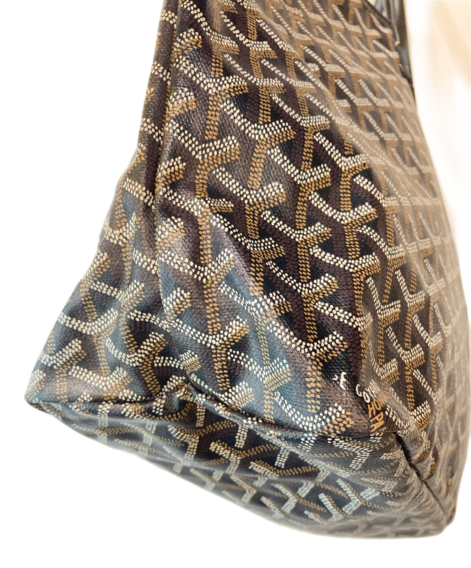 中古・古着通販】GOYARD (ゴヤール) トートバッグ ブラック｜ブランド