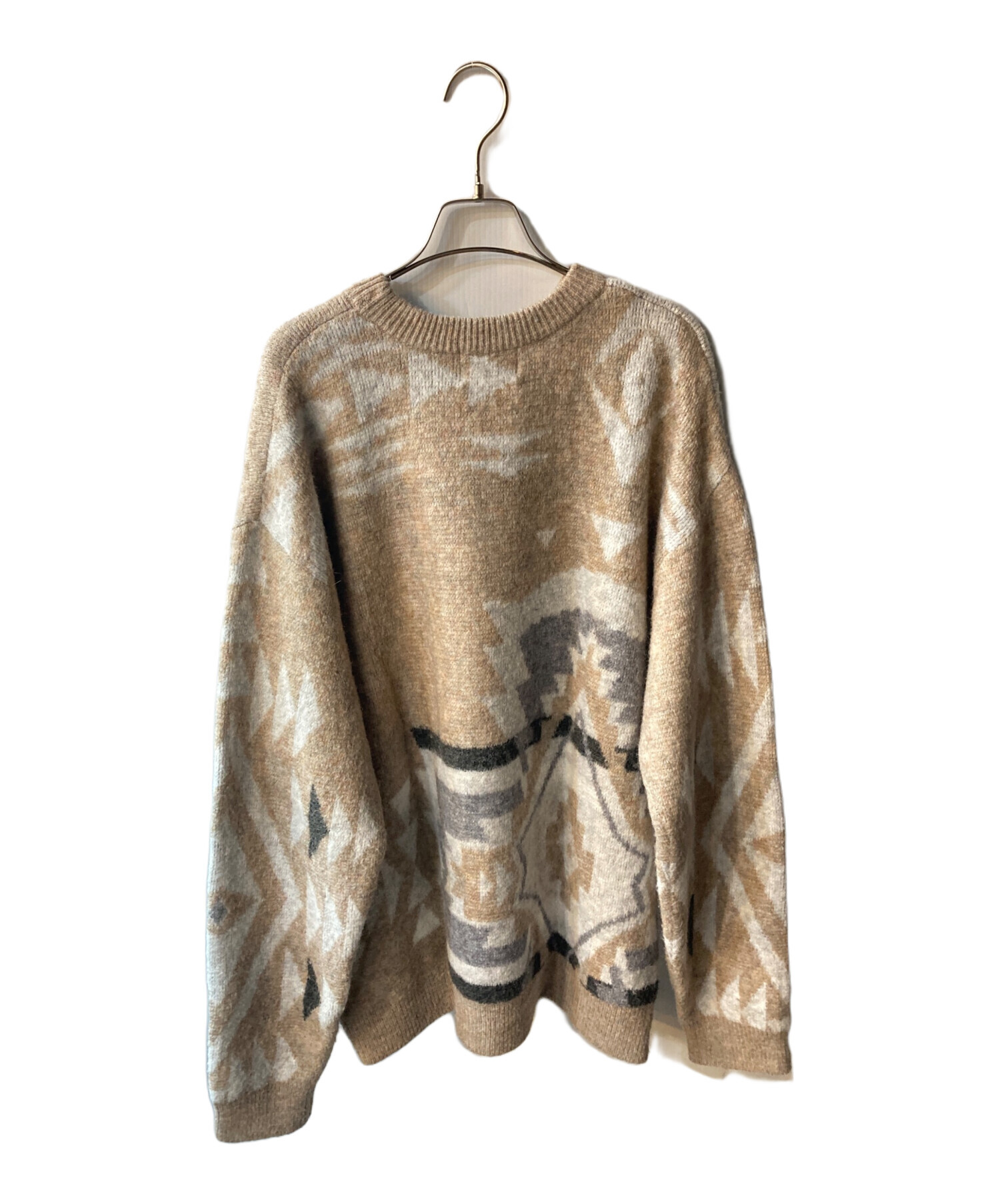 中古・古着通販】PENDLETON (ペンドルトン) ニット ブラウン サイズ:L 