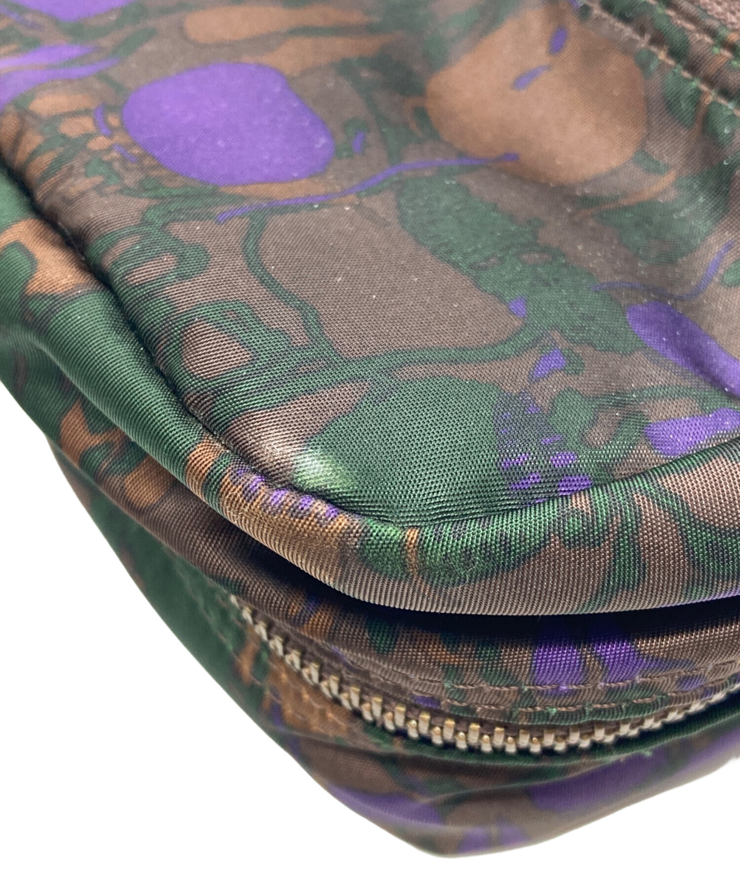 中古・古着通販】PORTER (ポーター) ポーチ ブラウン｜ブランド・古着