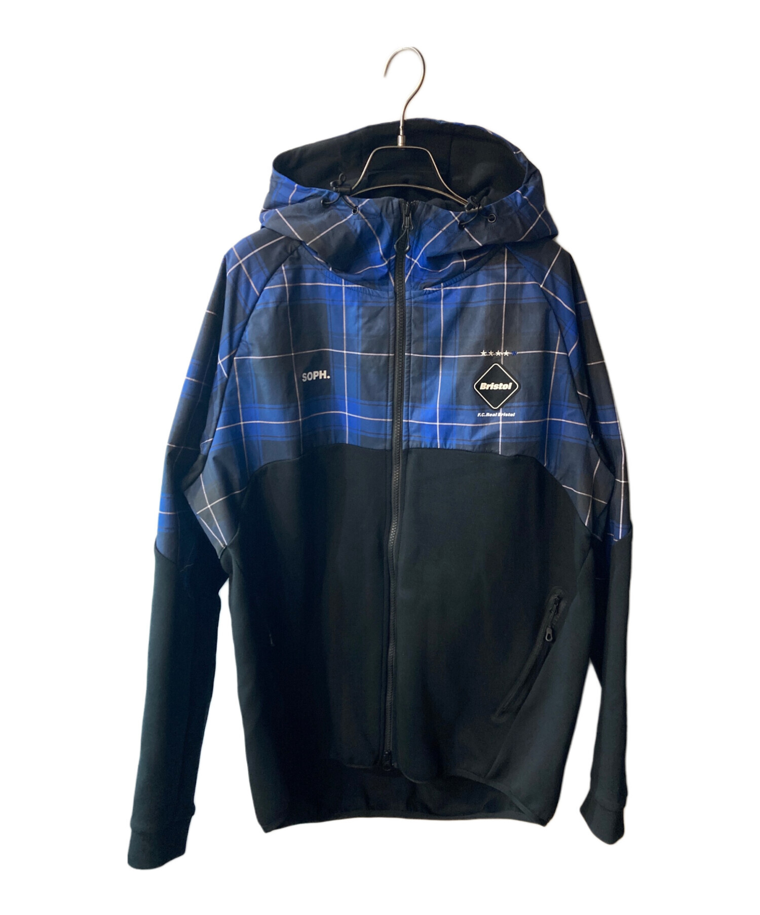 XL FCRB VENTILATION HOODIE ネイビー - VENTILATION TRAINING BLACK 