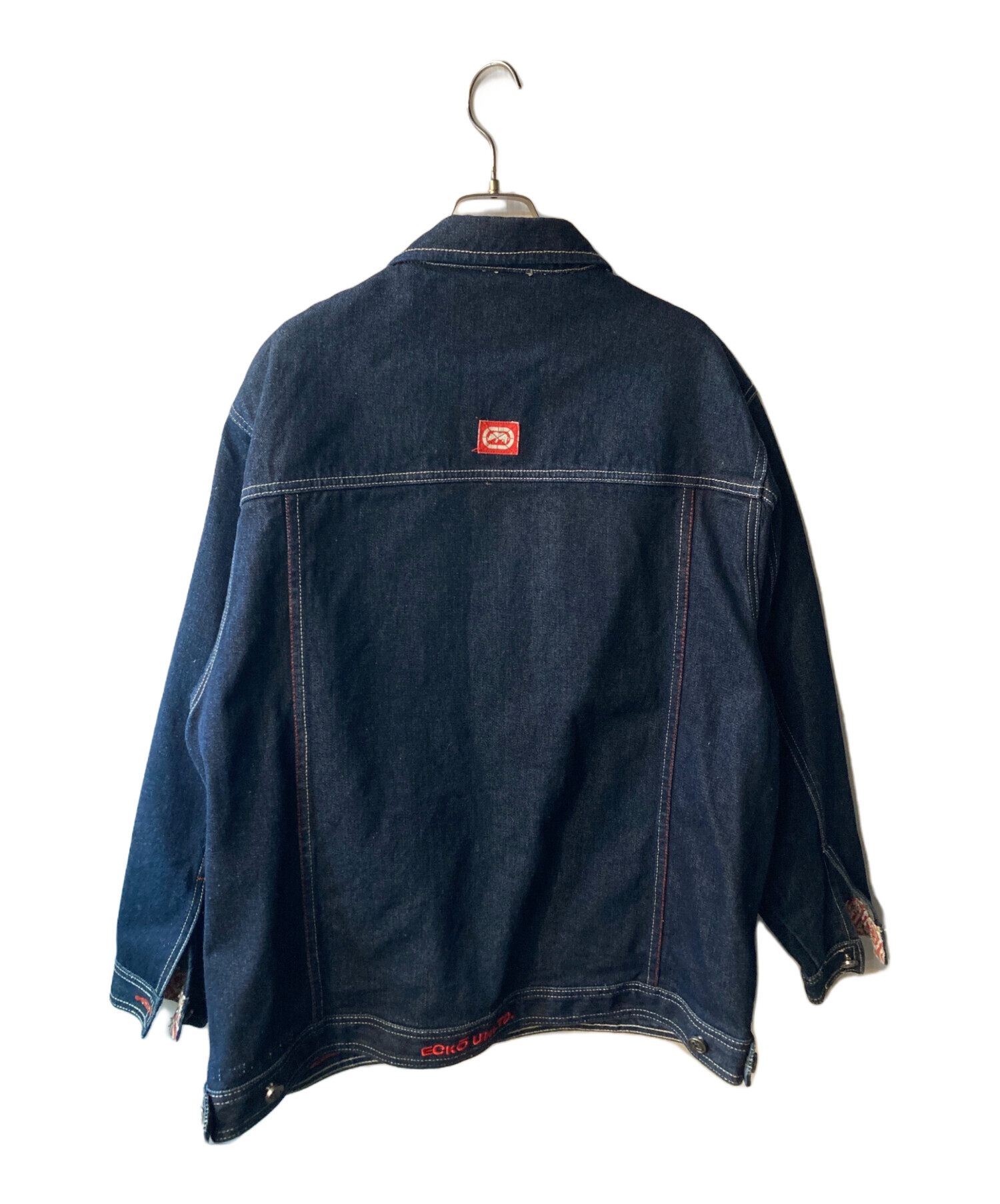 中古・古着通販】ECKO (エコー) デニムジャケット インディゴ サイズ 