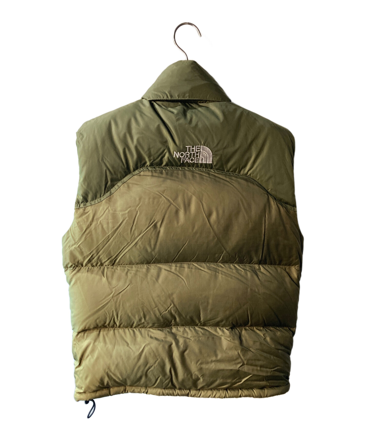 ※ビンテージ※70sTHE NORTH FACE ダウンベスト グリーン S 中古・古着通販】THE NORTH FACE (ザ ノース フェイス) ダウンベスト