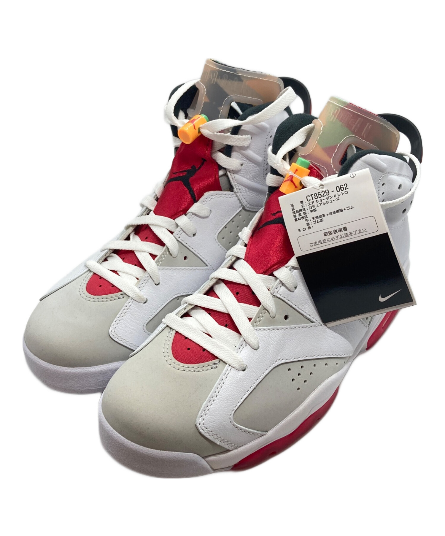 中古・古着通販】NIKE (ナイキ) Air Jordan 6 Retro ホワイト サイズ 