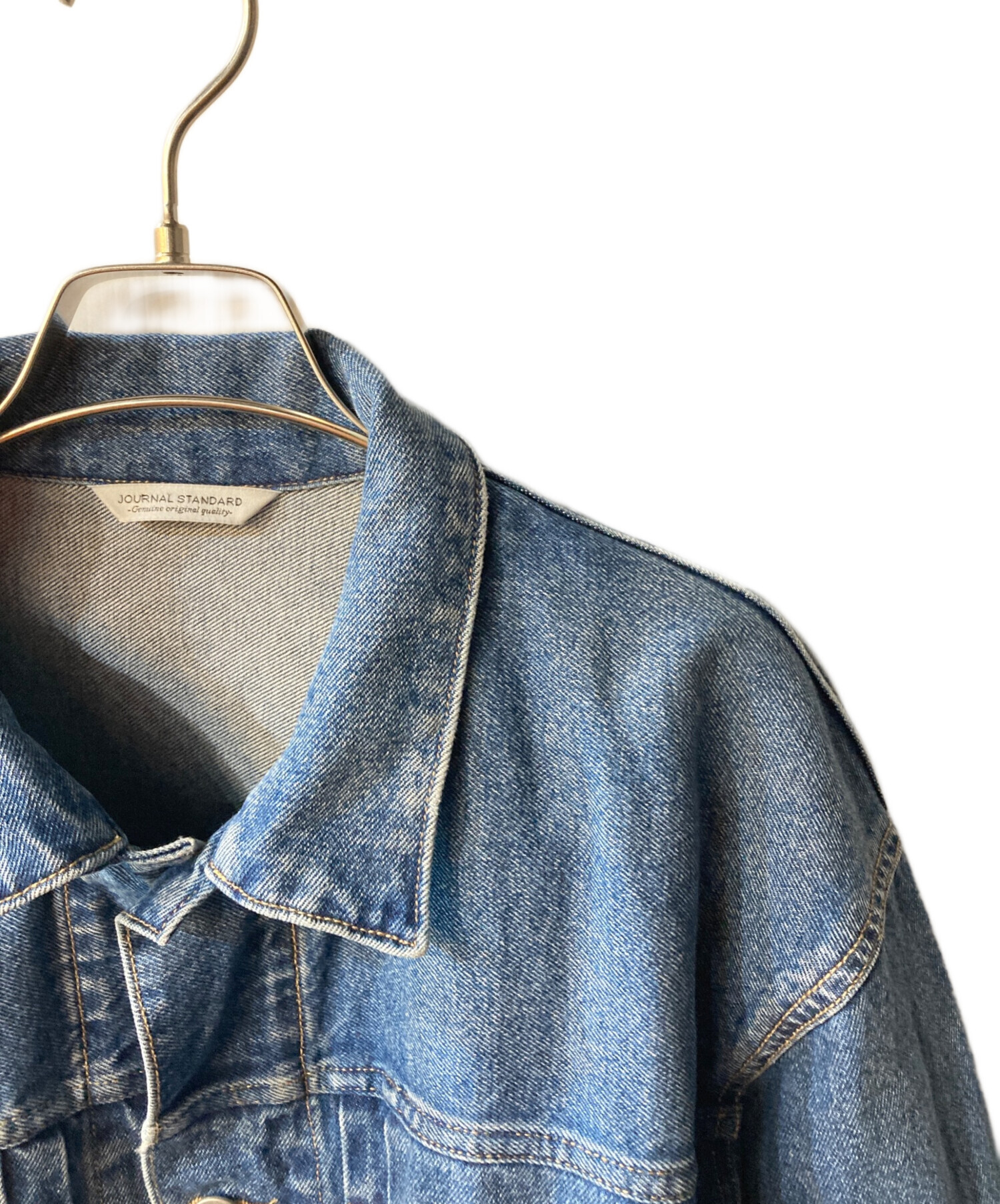 ジャーナルスタンダード　デニムトラッカージャケット undo-rowa_bl04561