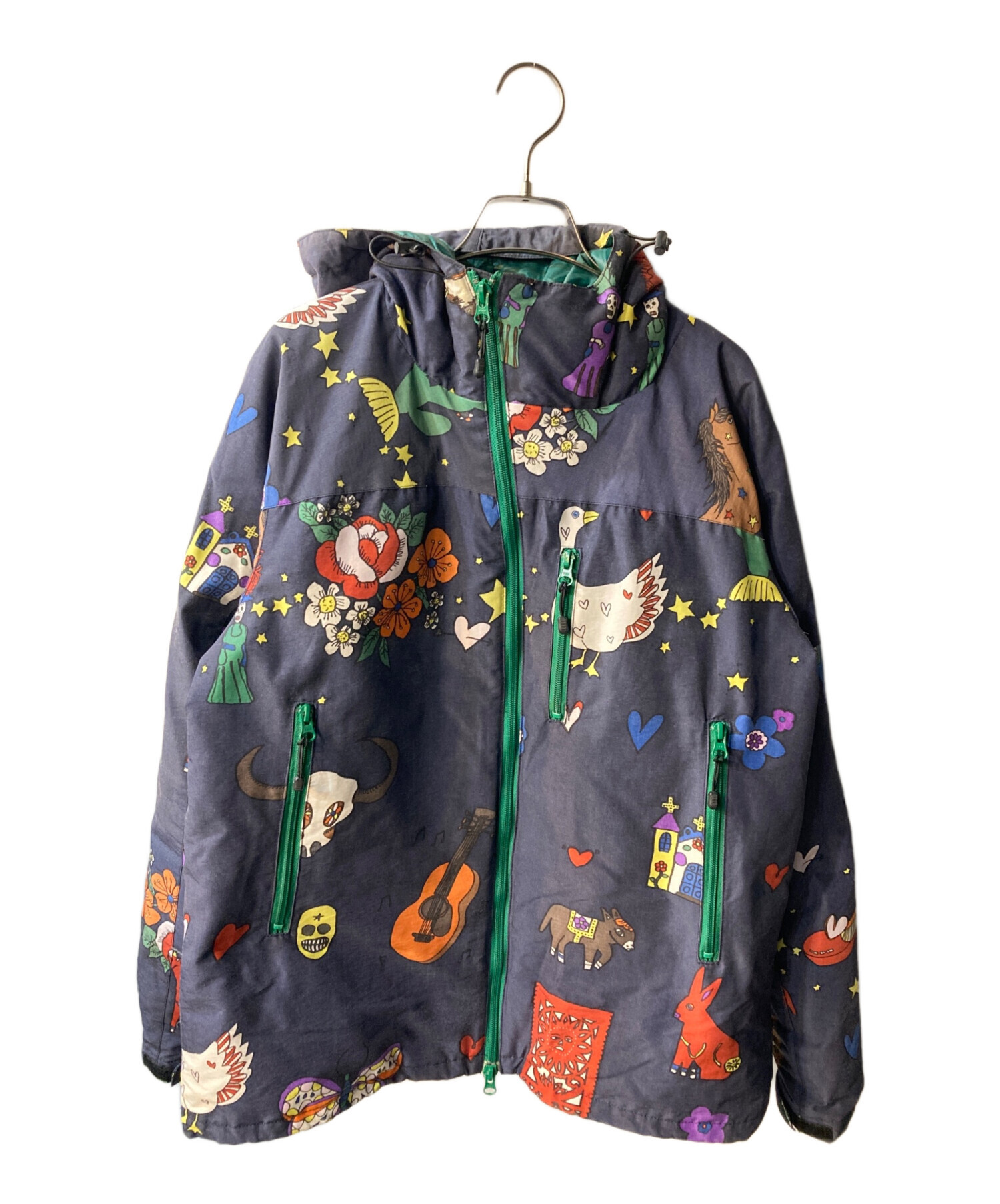 中古・古着通販】Bohemians (ボヘミアンズ) ダウンジャケット ネイビー