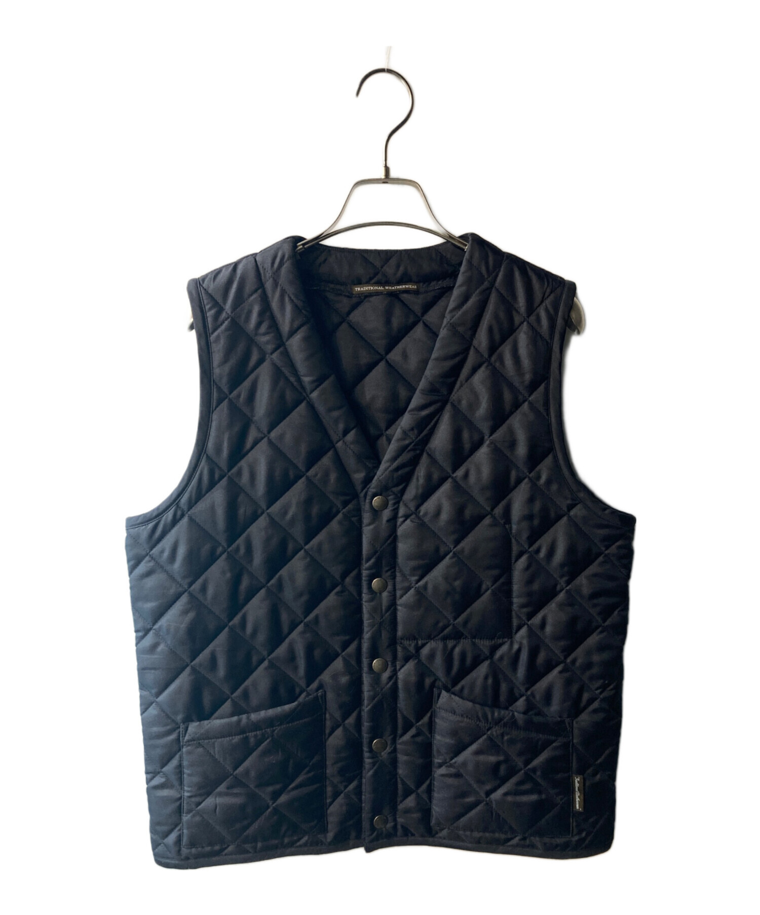 新品タグ付き WEB限定 トラディショナルウェザーウェア キルティング ベスト 中古・古着通販】Traditional Weatherwear (トラディショナルウェザー