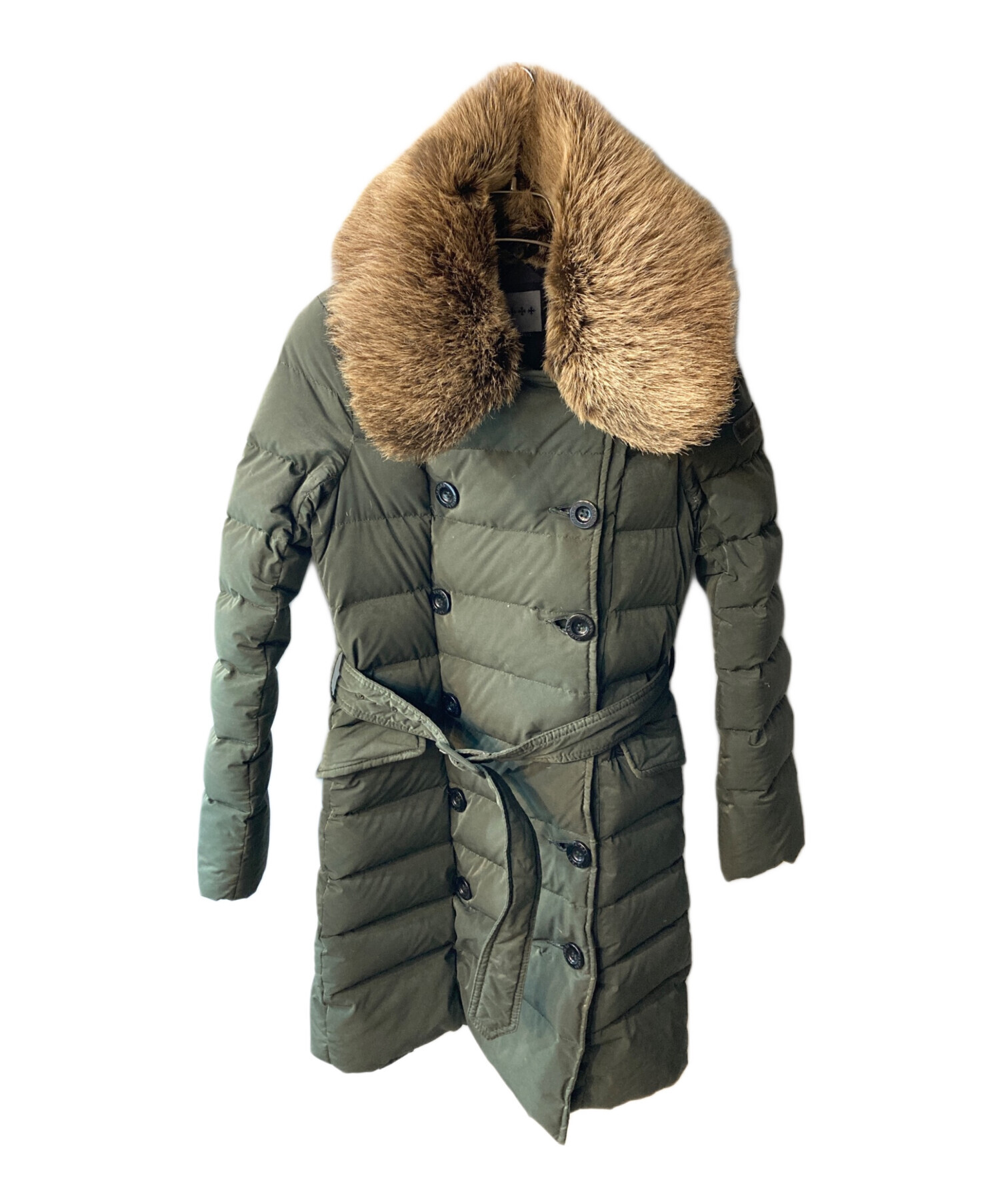 中古・古着通販】TATRAS (タトラス) ダウンコート グリーン サイズ:01