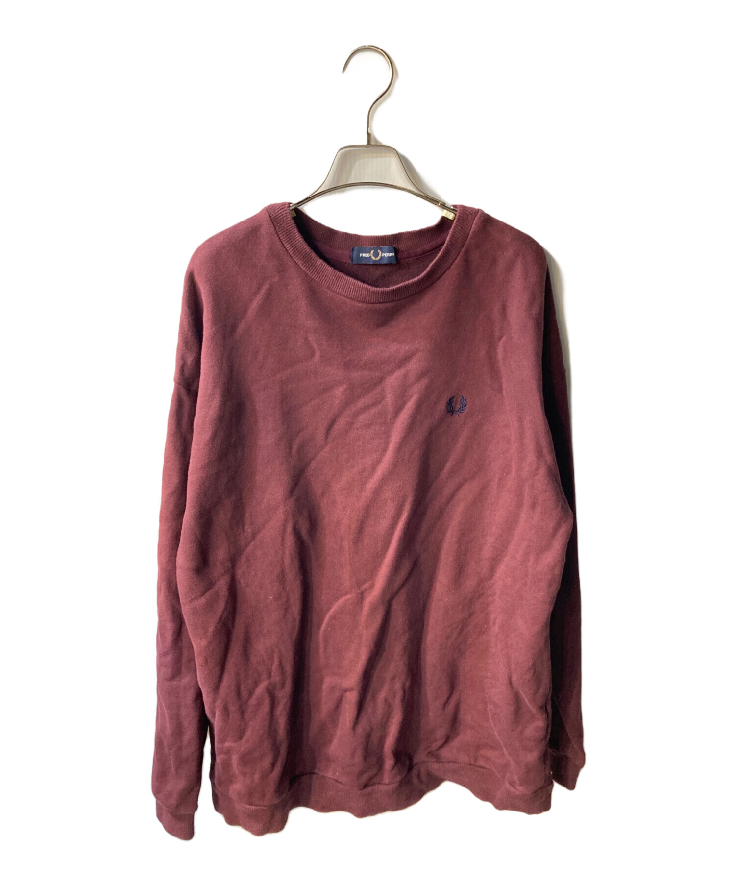 中古・古着通販】FRED PERRY (フレッドペリー) ロゴ刺繍スウェット 