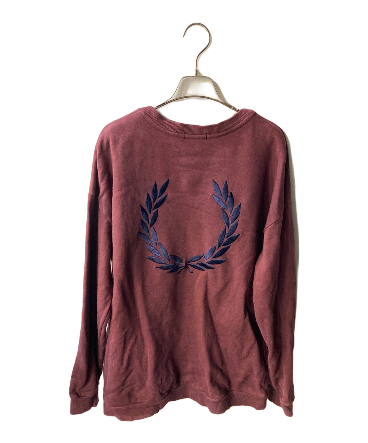 中古・古着通販】FRED PERRY (フレッドペリー) ロゴ刺繍スウェット 