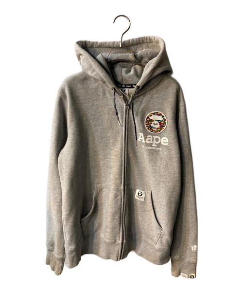 A BATHING APE archive 短丈 ワッフル ジップパーカー　平成 A BATHING APE archive 短丈 ワッフル ジップパーカー 平成