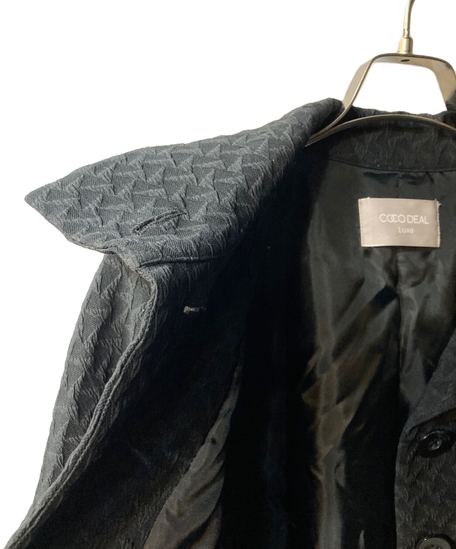 中古・古着通販】COCODEAL (ココディール) ジャガードパフスリーブ