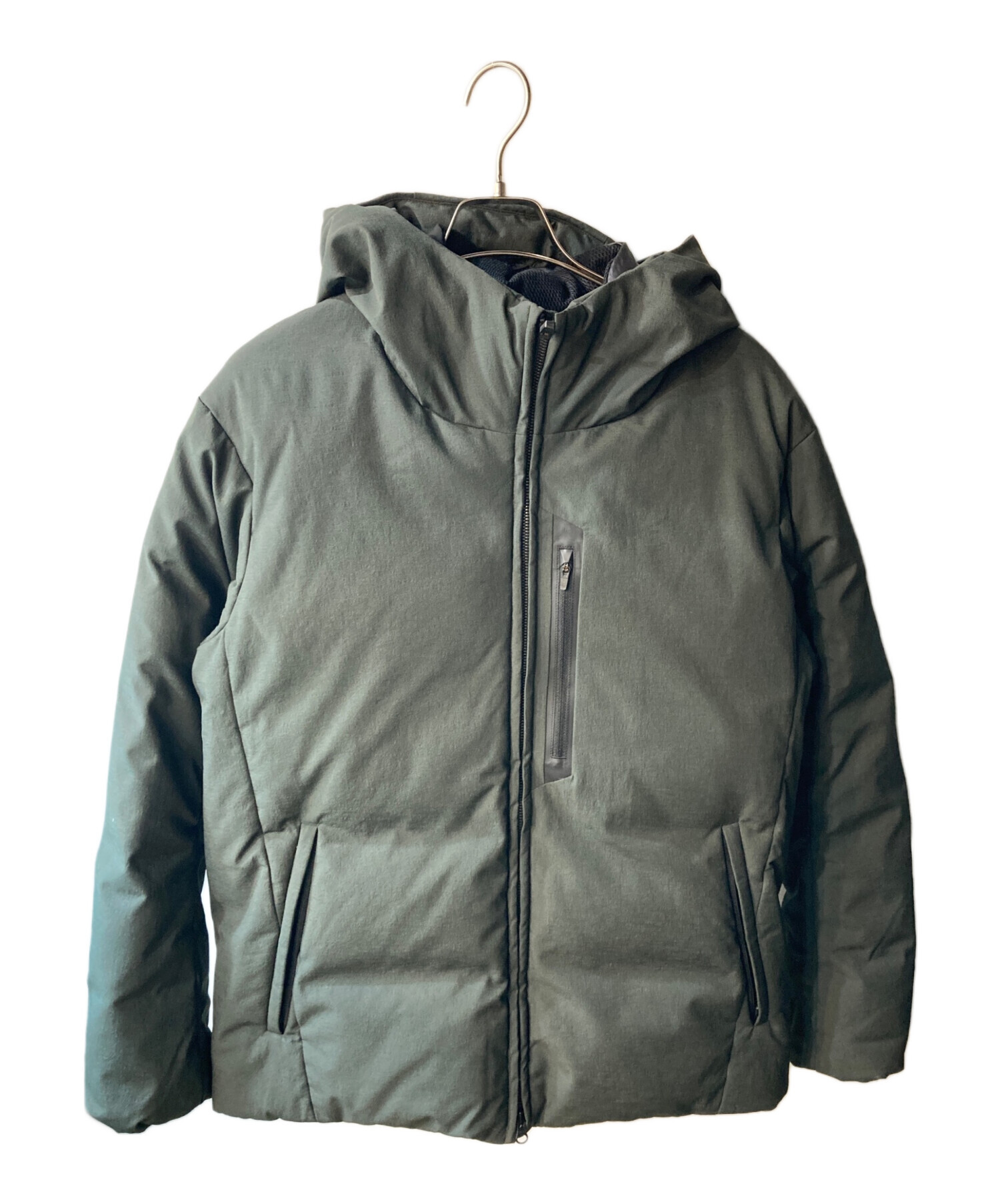 Beauty&Youth ADSバルカラーダウンコート カーキ グレー XL