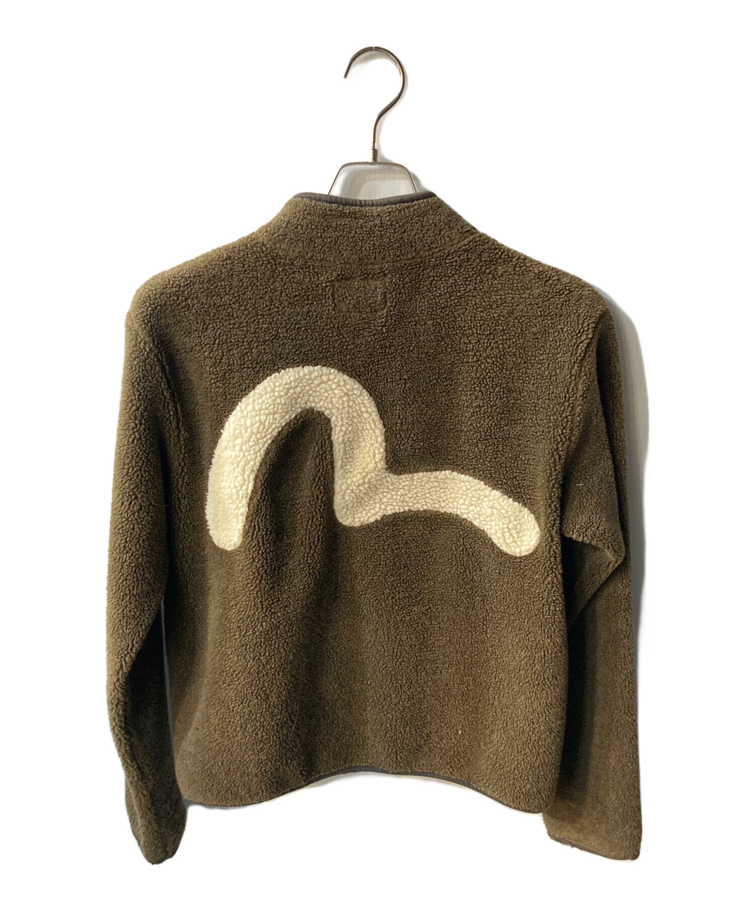 中古・古着通販】EVISU (エヴィス) フリースジャケット刺繍ロゴビッグ