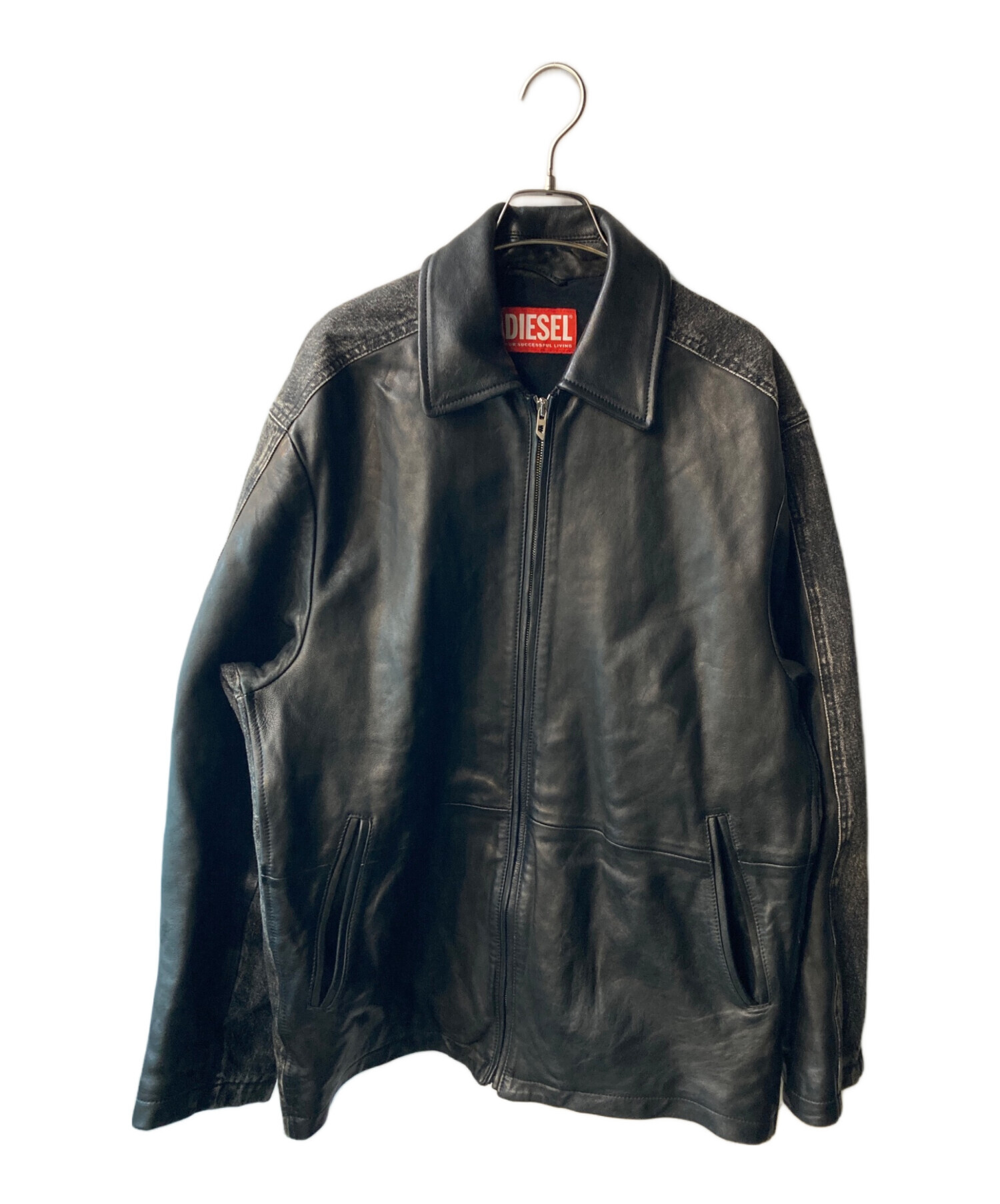 中古・古着通販】DIESEL (ディーゼル) L-Stoller ブラック サイズ:46 