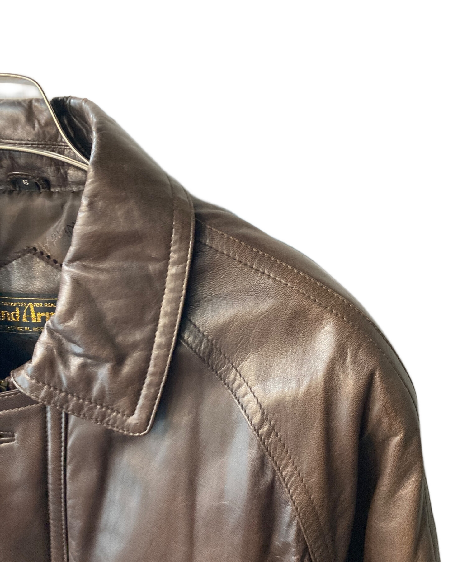 中古・古着通販】Wind Armor (ウィンドアーマー) レザーコート