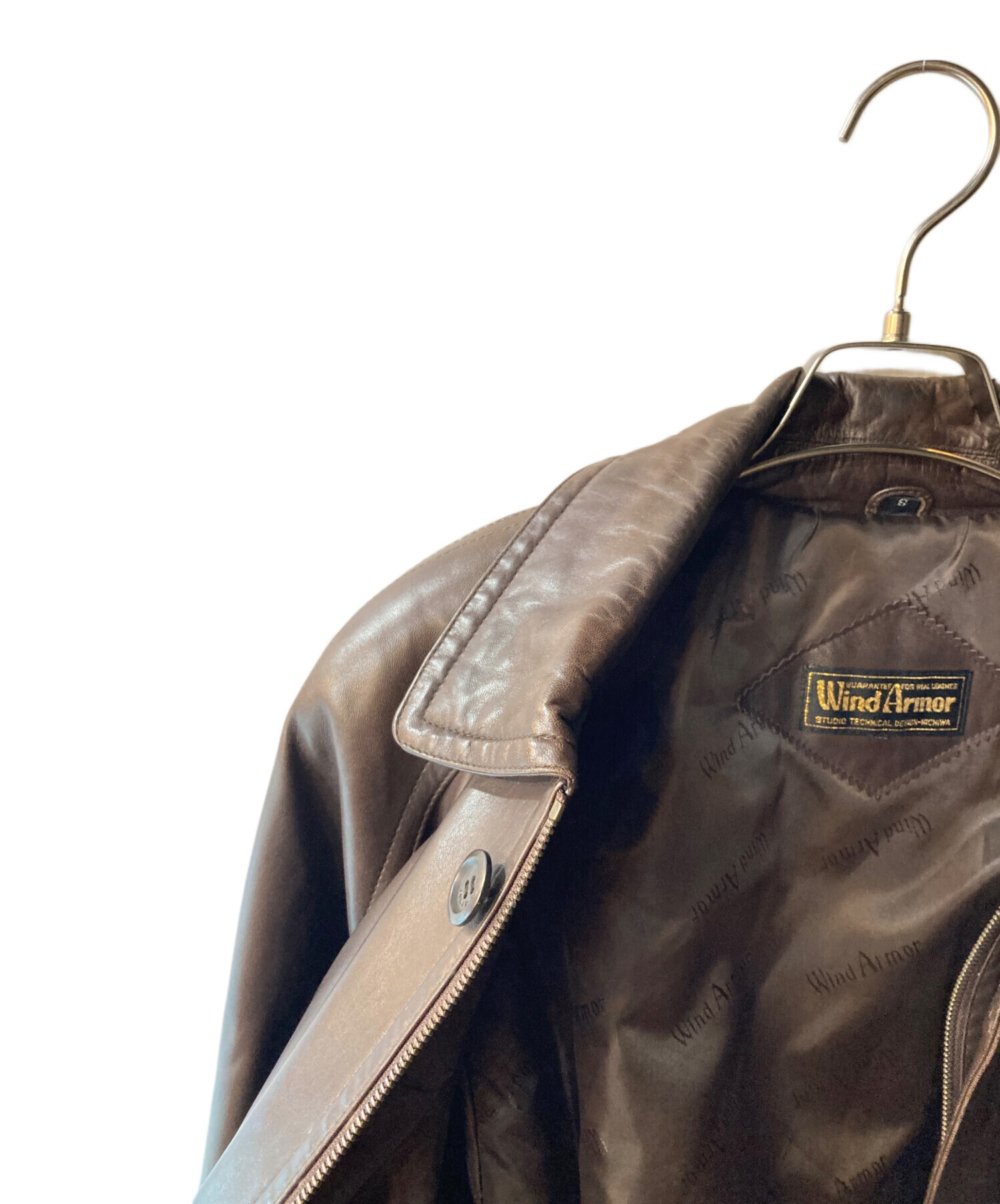 中古・古着通販】Wind Armor (ウィンドアーマー) レザーコート