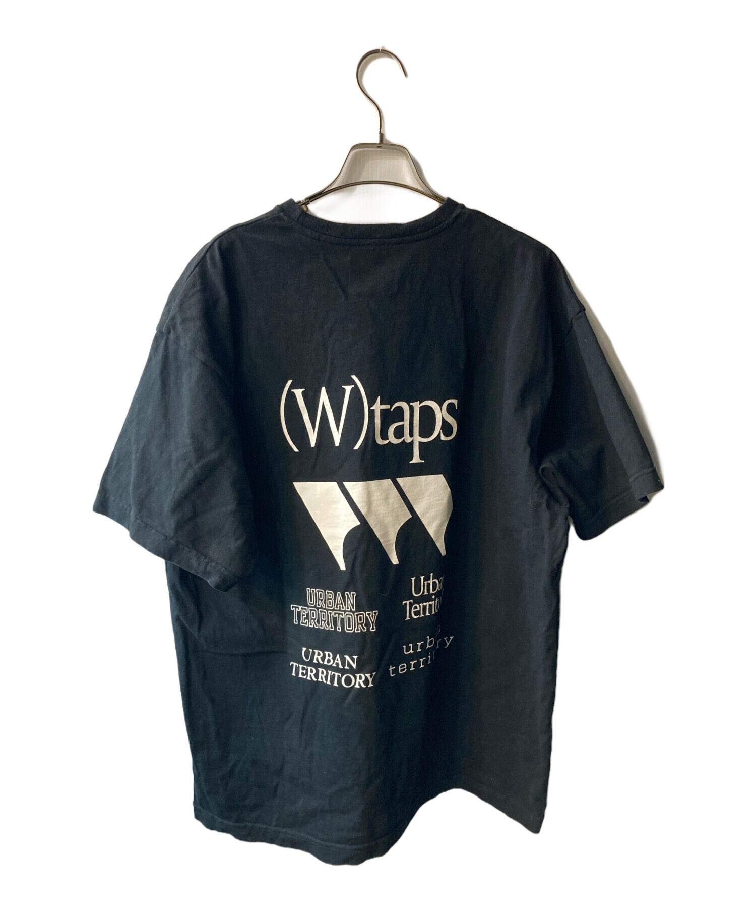 中古・古着通販】WTAPS (ダブルタップス) プリントTシャツ ブラック