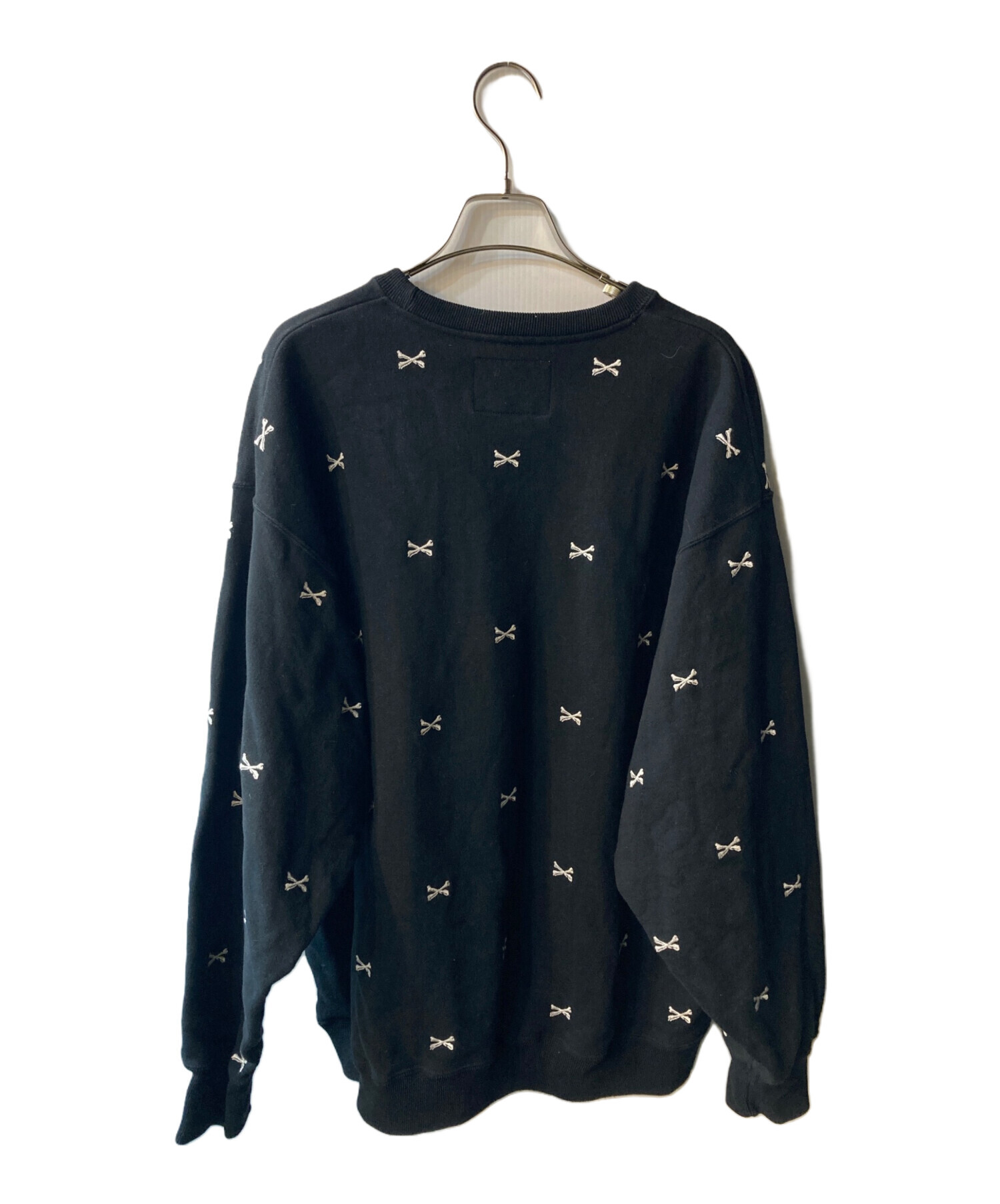 中古・古着通販】WTAPS (ダブルタップス) ACNE SWEATER ブラック