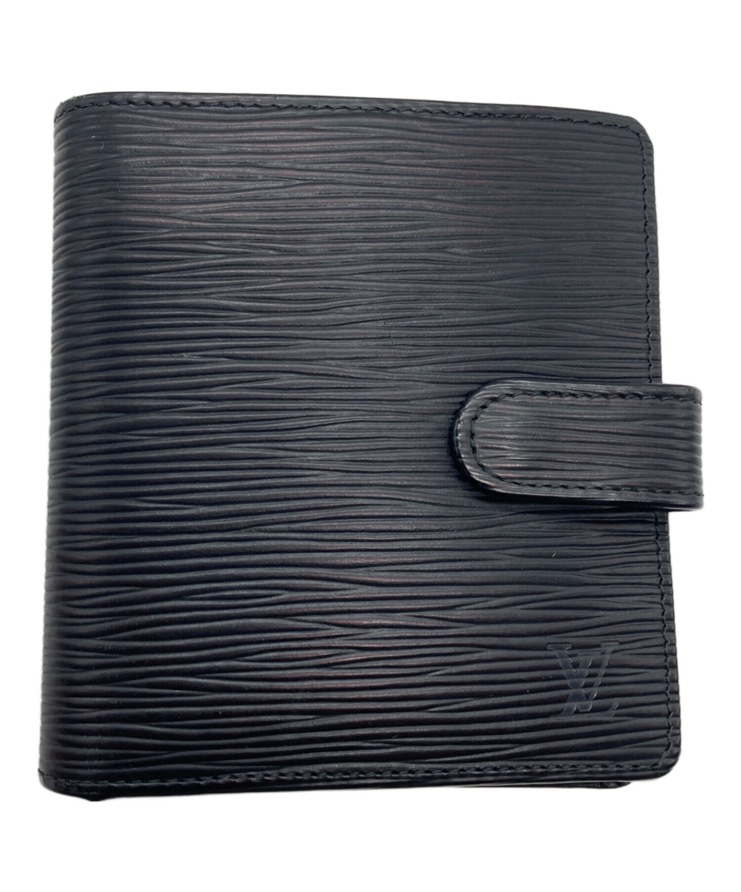 ❣️ルイヴィトン❣️ エピ　ポルトビエ　コンパクト2つ折り財布M63555 中古・古着通販】LOUIS VUITTON (ルイ ヴィトン) エピ ポルト ビエ