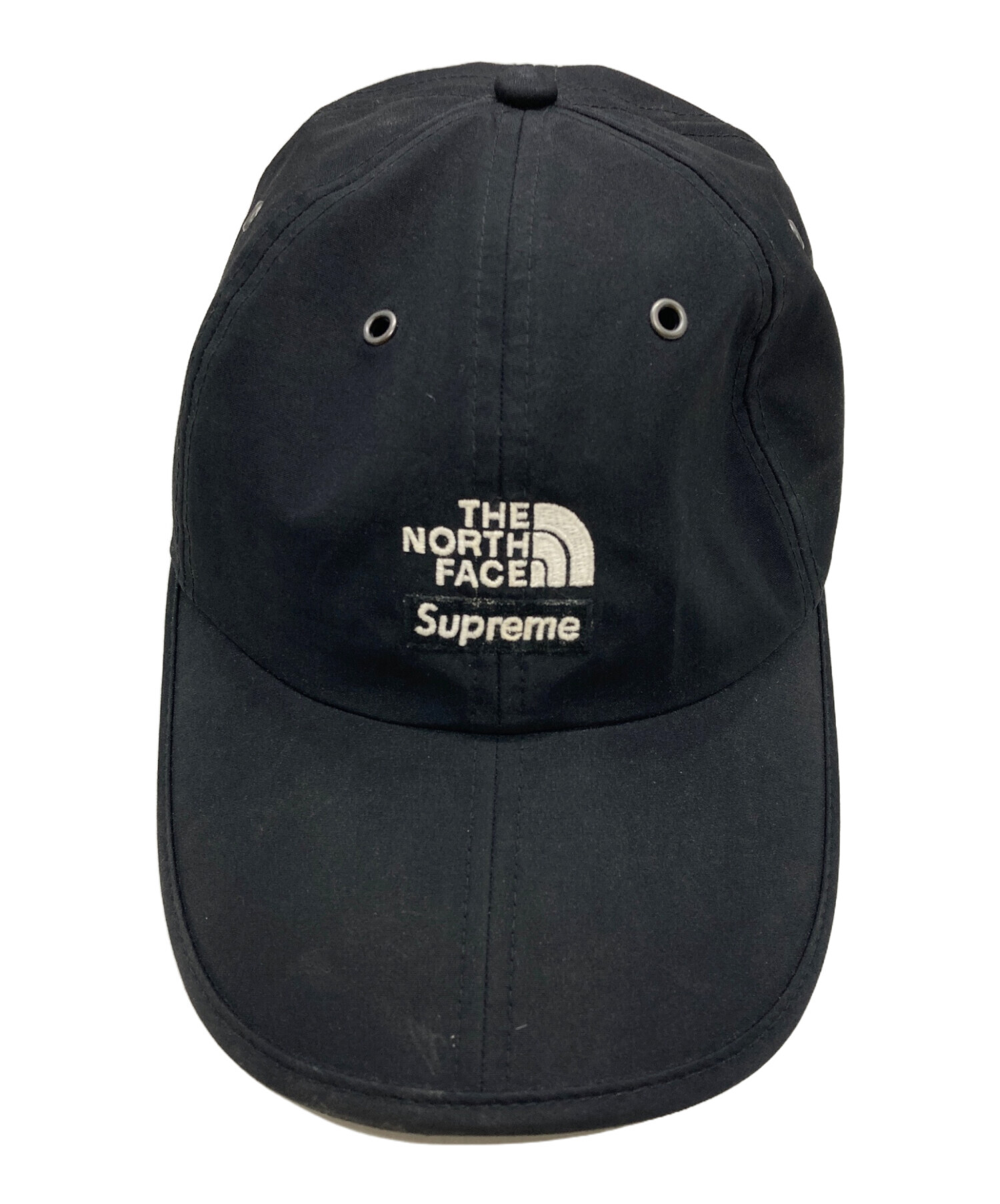THE NORTH FACE Supreme ブラックキャップ 中古・古着通販】THE NORTH FACE (ザ ノース フェイス) Supreme