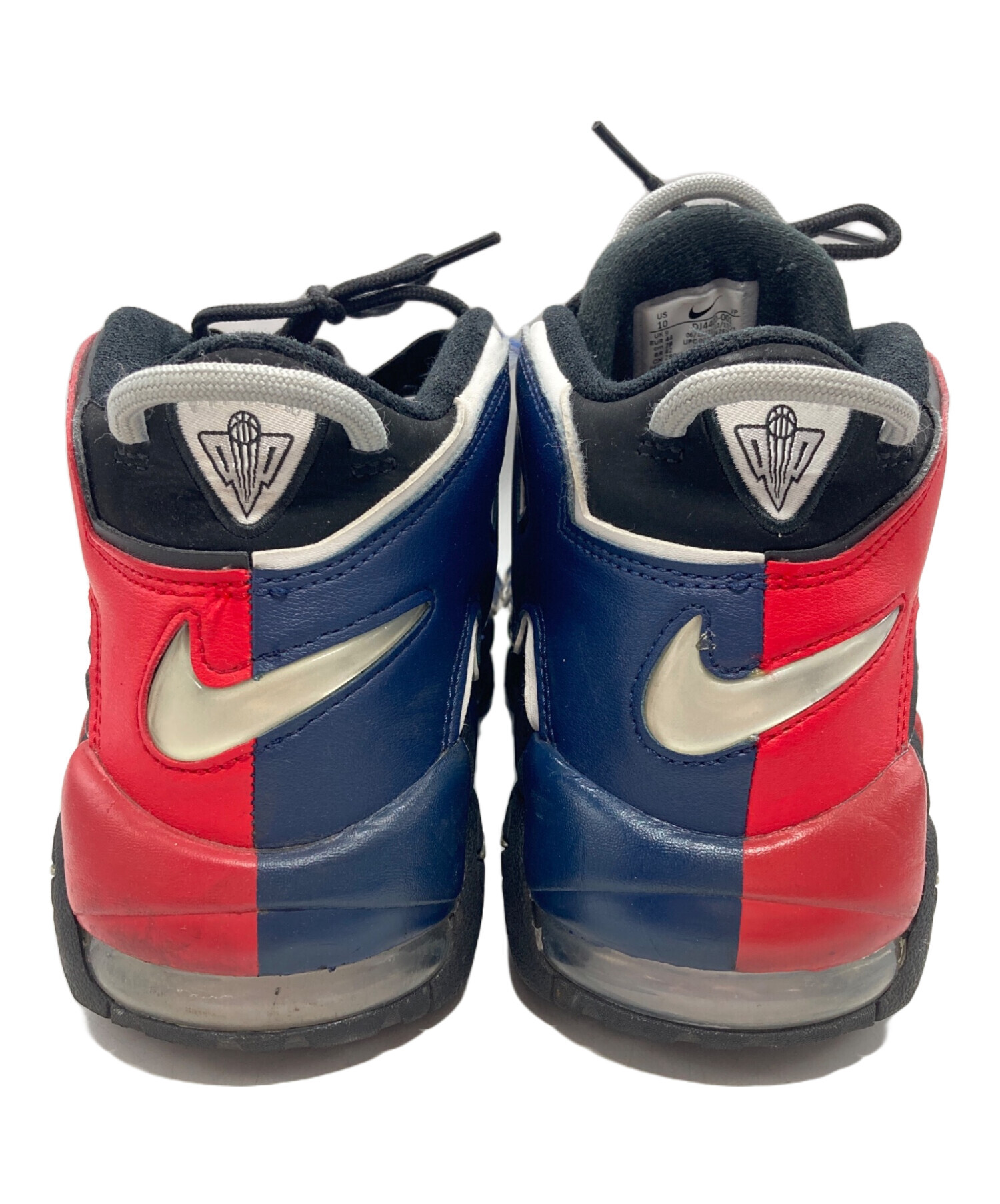 中古・古着通販】NIKE (ナイキ) AIR MORE UPTEMPO 96 レッド×ネイビー 