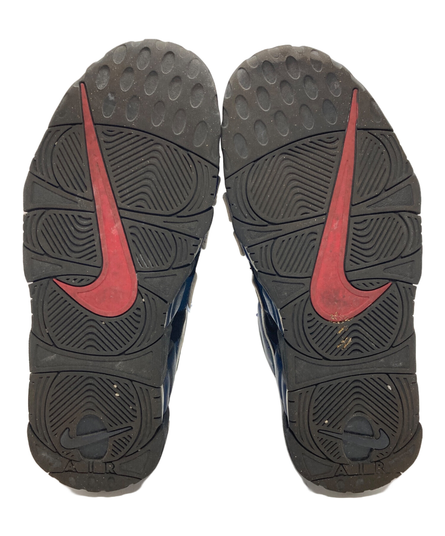 中古・古着通販】NIKE (ナイキ) AIR MORE UPTEMPO 96 レッド×ネイビー 