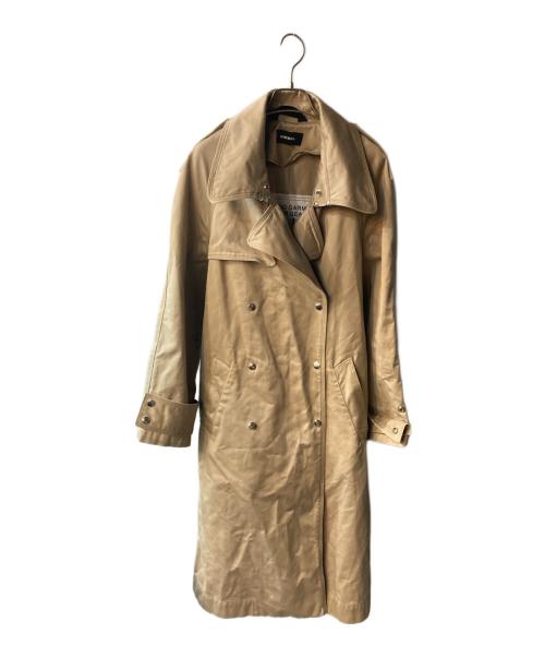 中古・古着通販】DIESEL (ディーゼル) トレンチコート ベージュ サイズ