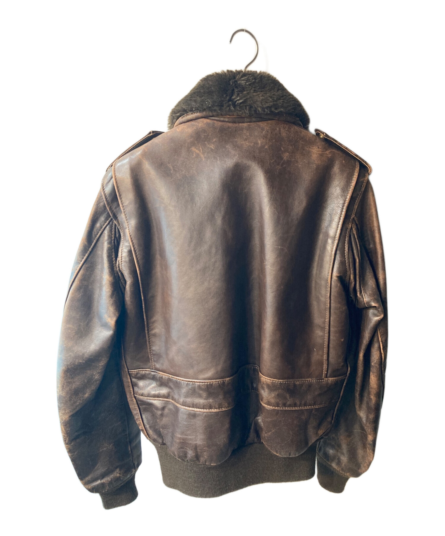 Schott G-1 サイズ38 中古・古着通販】Schott (ショット) G-1 フライトジャケット ブラウン