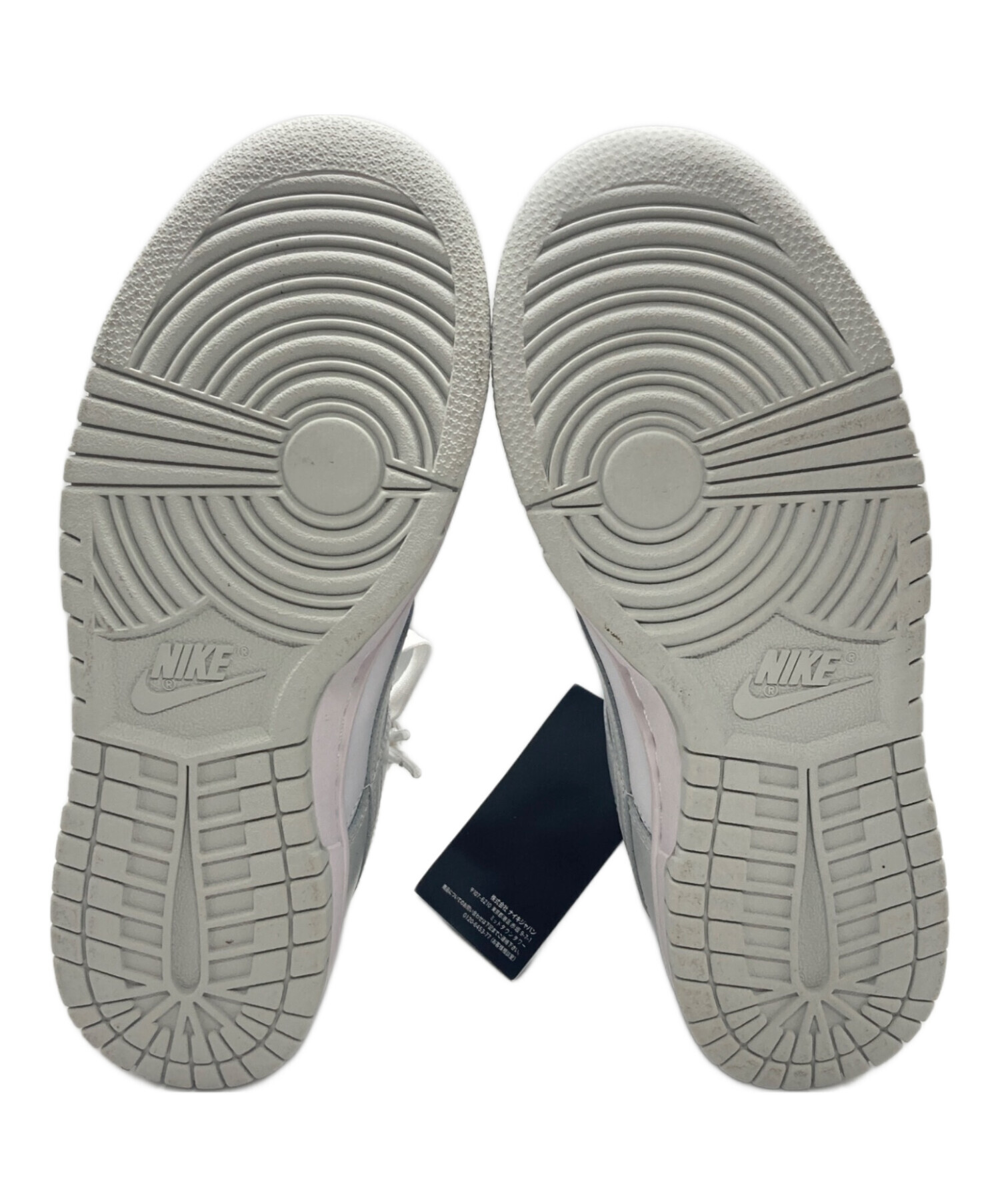 中古・古着通販】NIKE (ナイキ) WMNS DUNK LOW グレー×ホワイト サイズ 