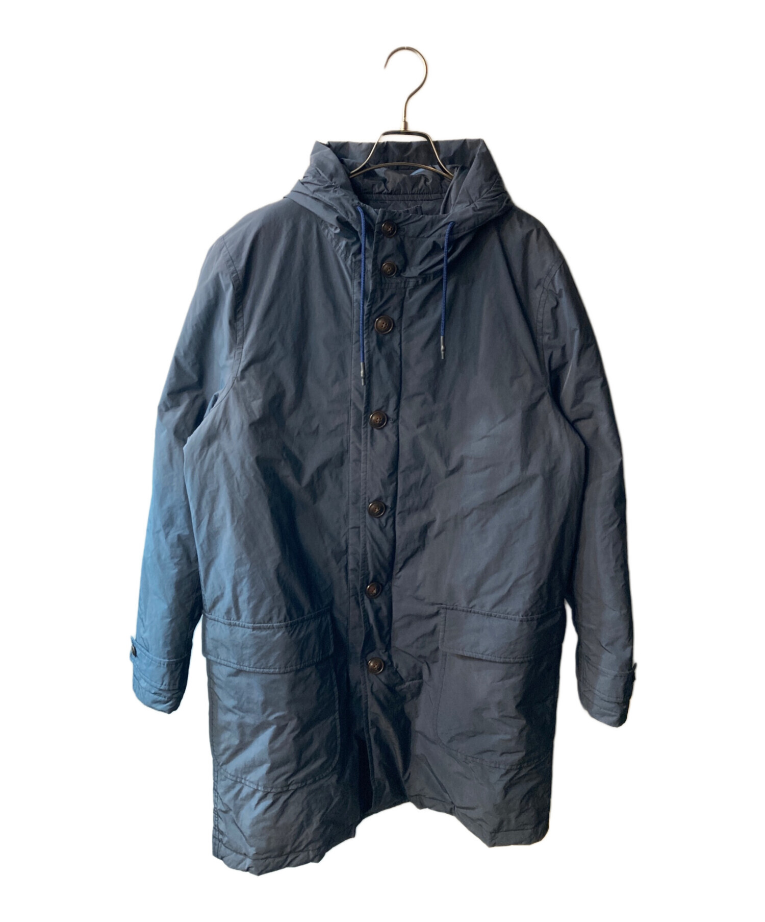 中古・古着通販】M.I.D.A. (ミダ) ダウンモッズコート ネイビー サイズ 