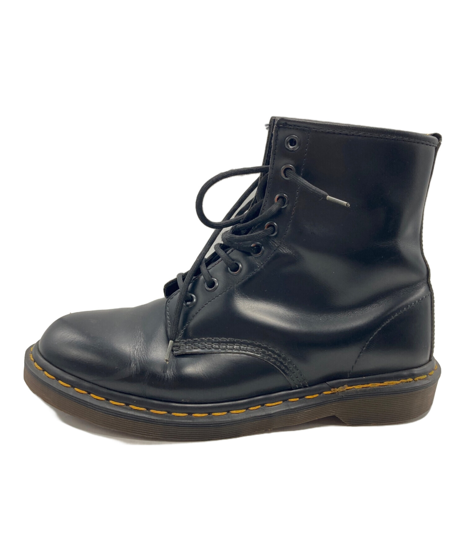 中古　8ホール　Dr.Martens 25cm ブラック 中古・古着通販】Dr.Martens (ドクターマーチン) 8ホールブーツ