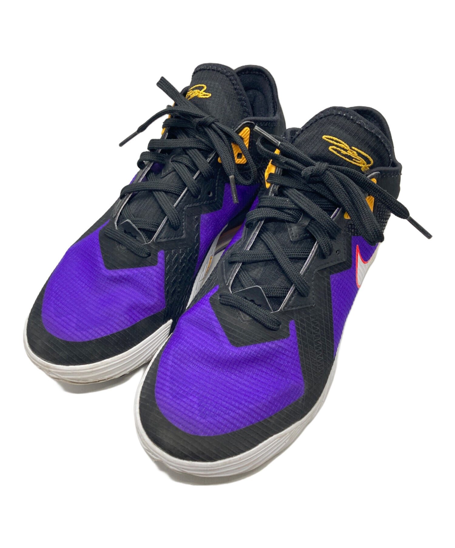 中古・古着通販】NIKE (ナイキ) LEBRON 18 LOW パープル サイズ:27cm